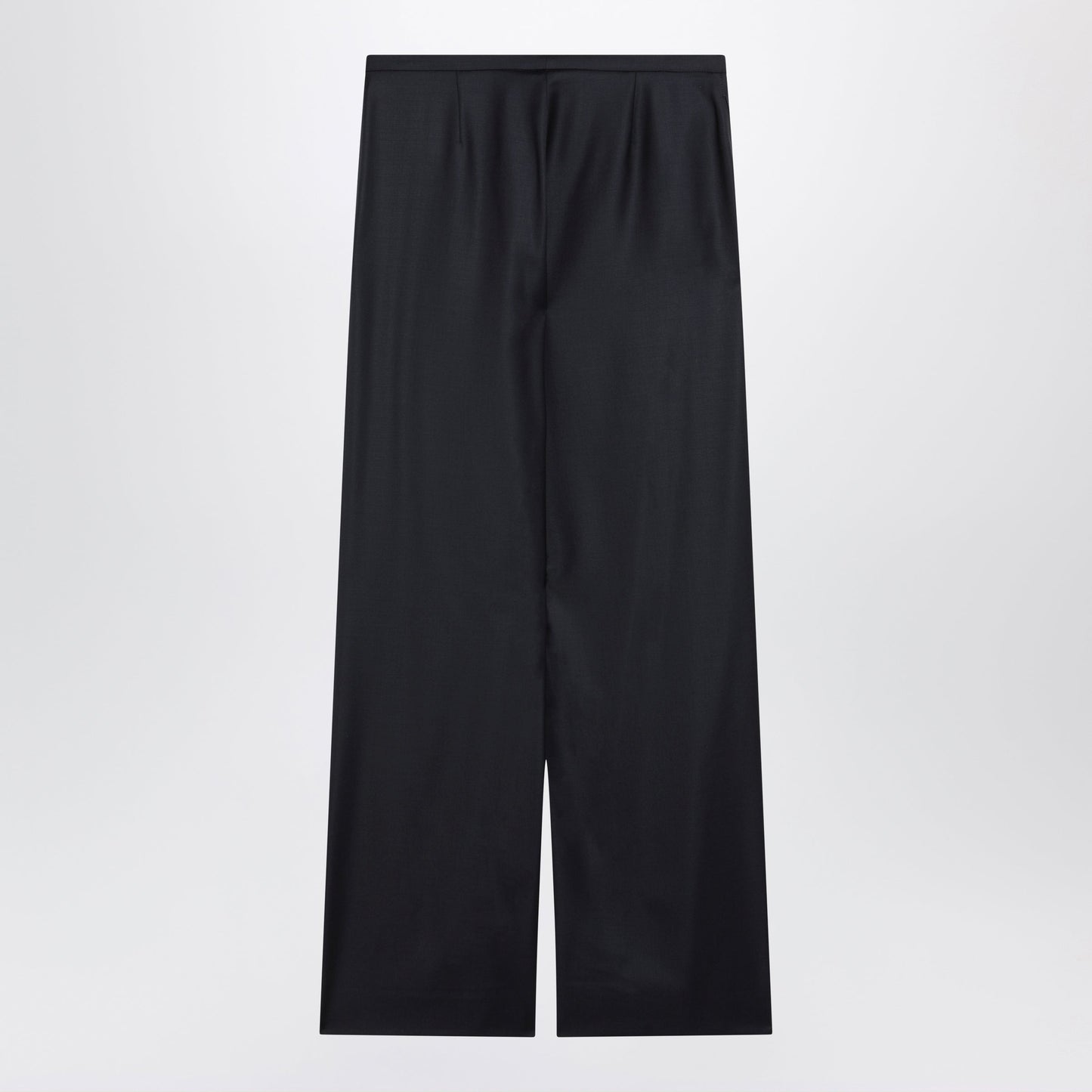 Gucci Blue Lightweight Wool Trousers Women GUCCI