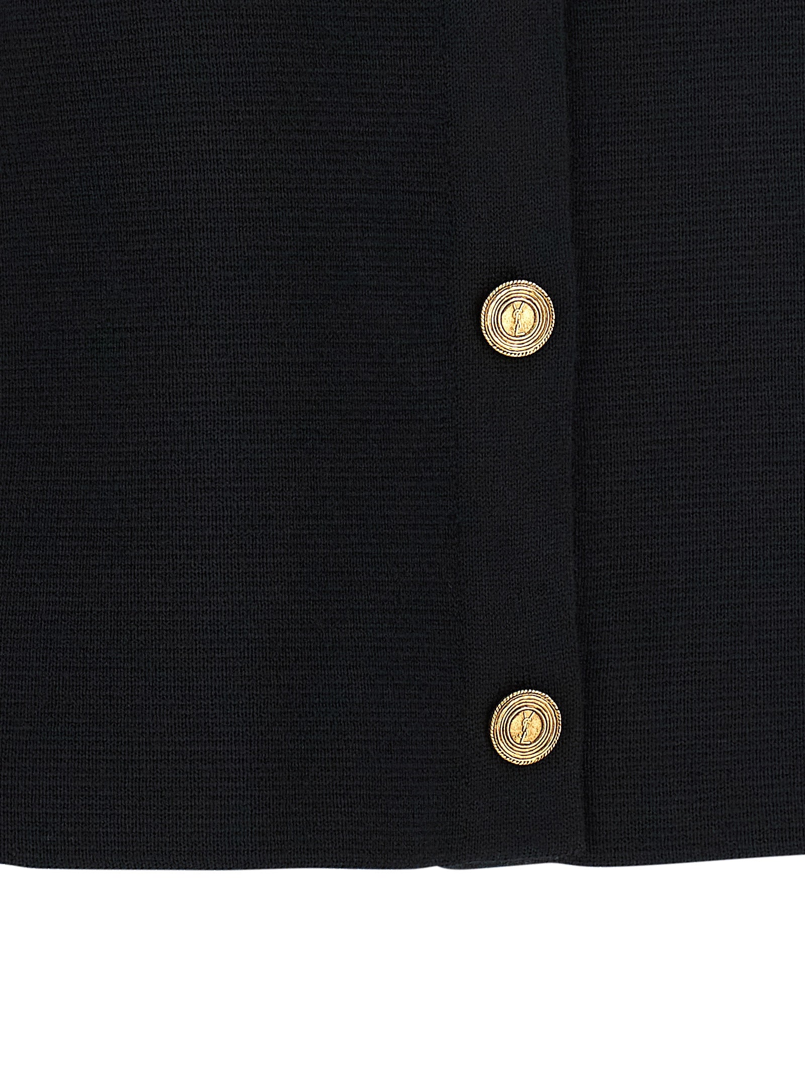 Saint Laurent Women 'Cassandre' Medallion Cardigan SAINT LAURENT