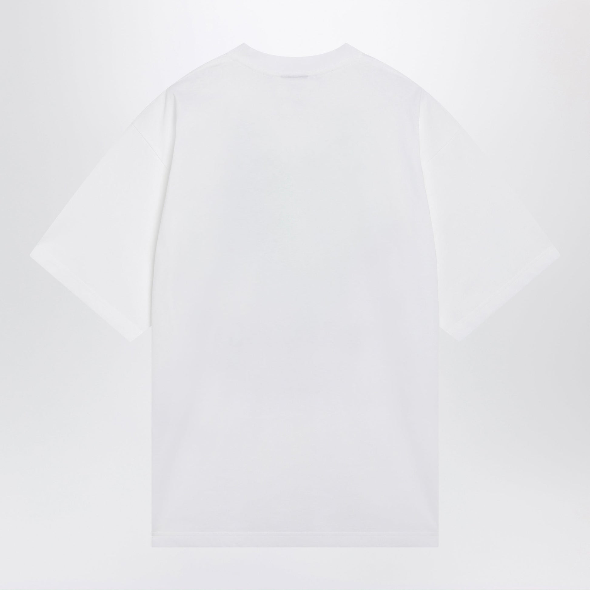 Balenciaga The Window T-Shirt In White Cotton Jersey Women BALENCIAGA