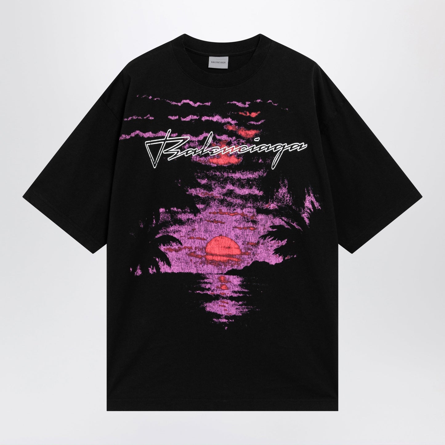 Balenciaga Dream T-Shirt In Black Cotton Jersey Women BALENCIAGA