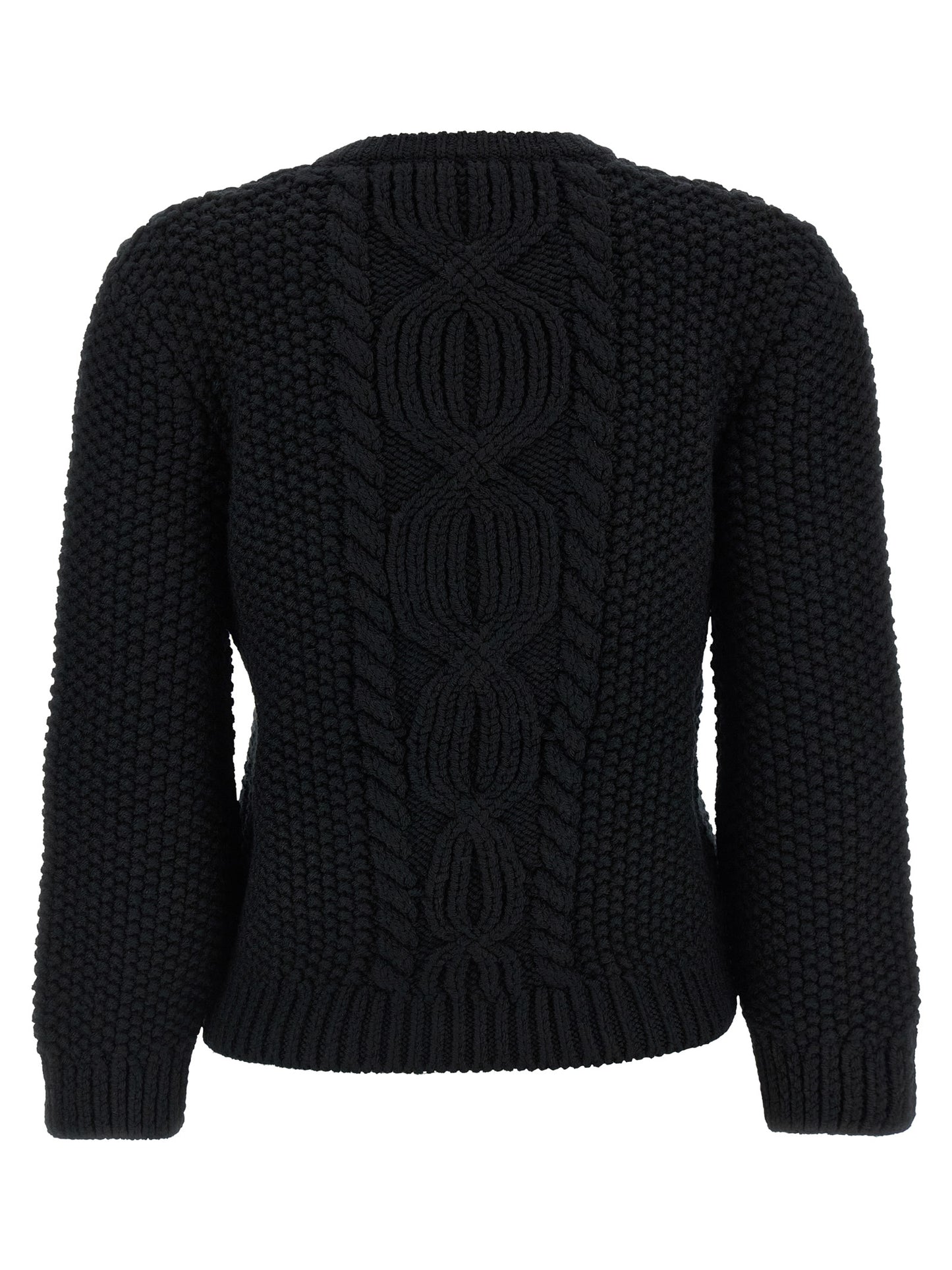 Saint Laurent Men Wool Sweater With Processing SAINT LAURENT