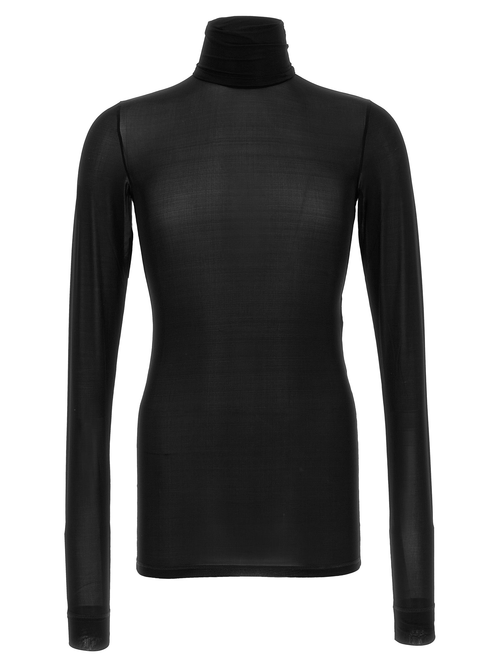 Saint Laurent Men Semi-Transparent Turtleneck Sweater SAINT LAURENT