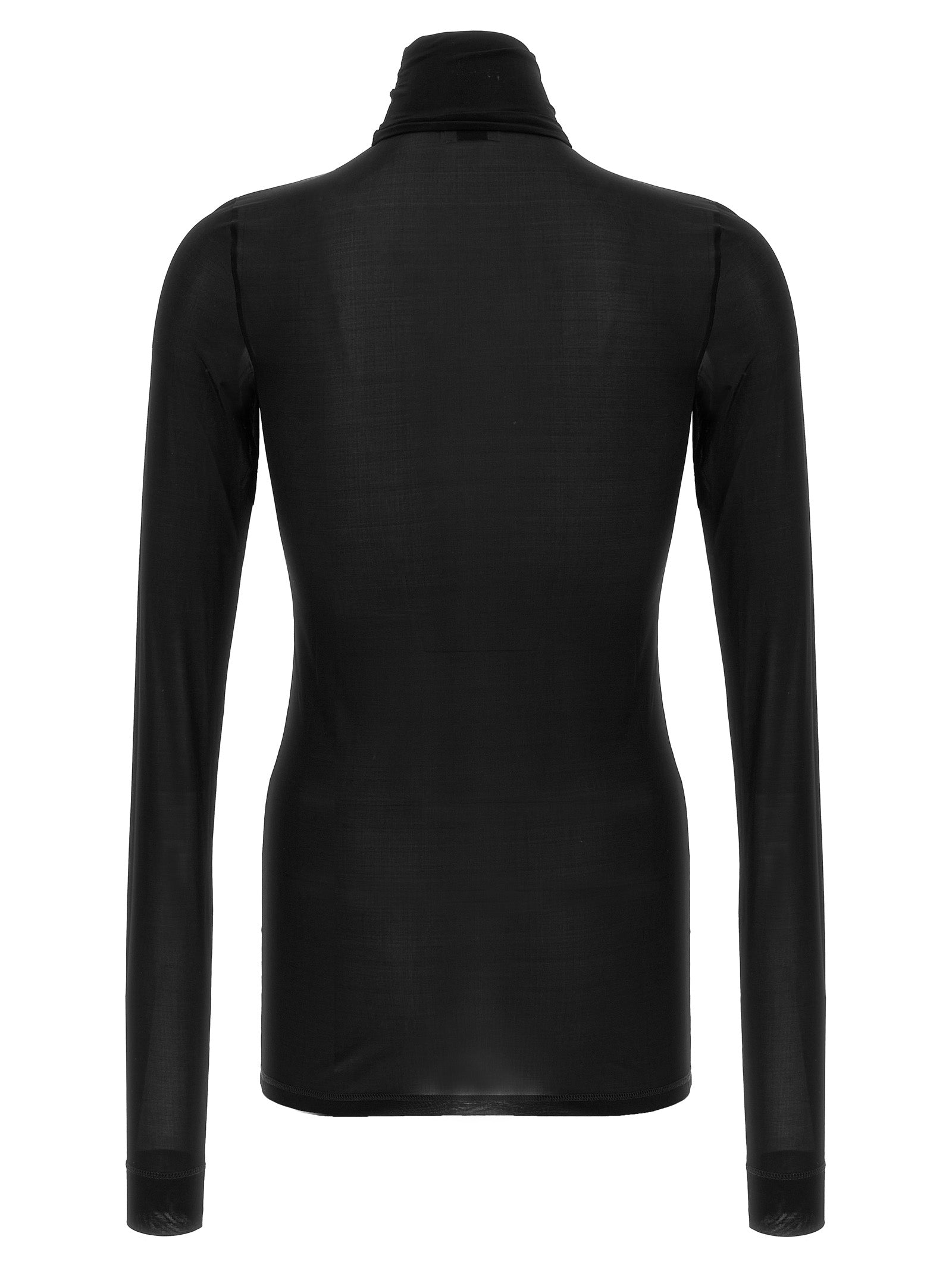 Saint Laurent Men Semi-Transparent Turtleneck Sweater SAINT LAURENT