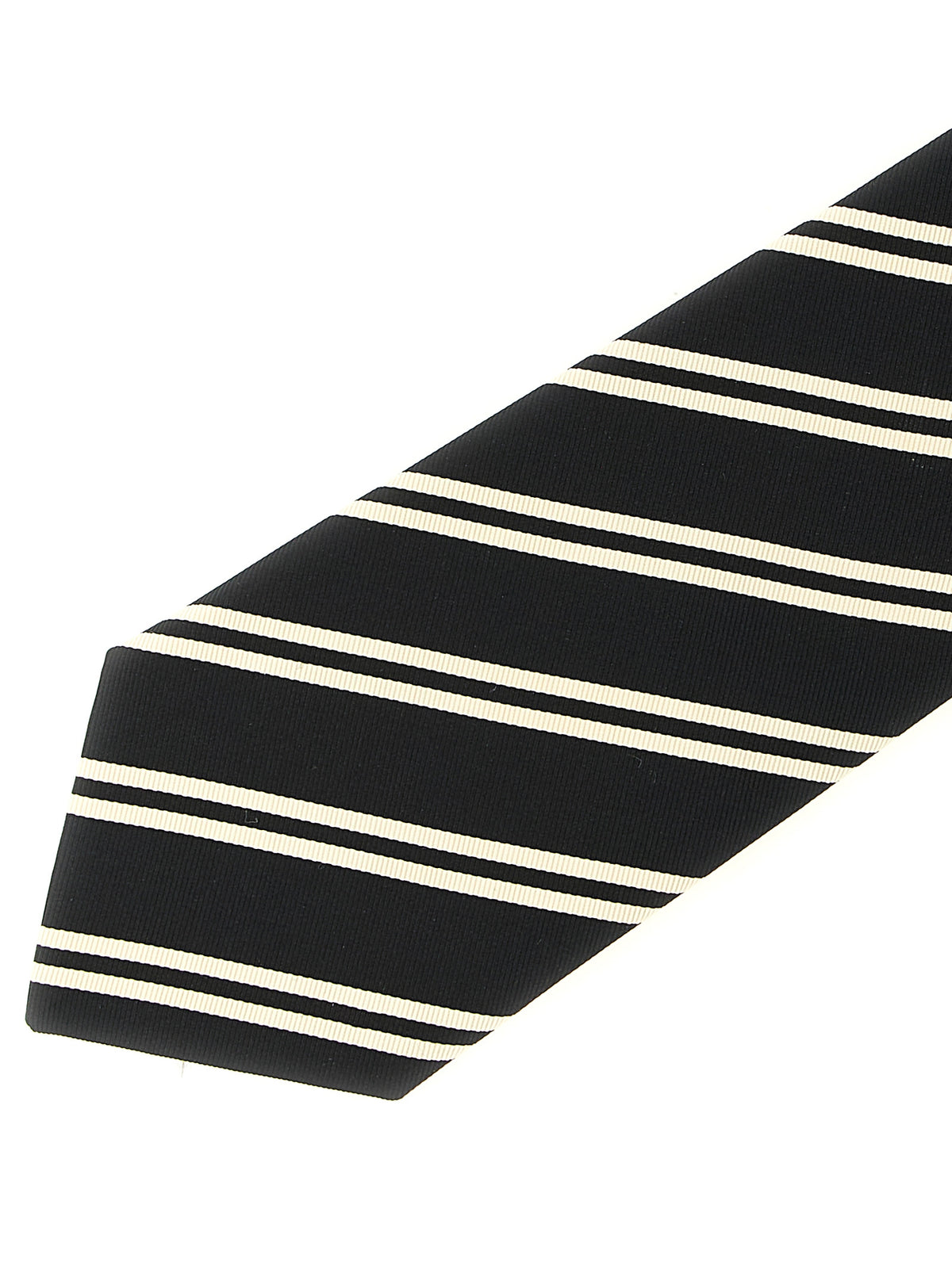 Saint Laurent Men Striped Tie SAINT LAURENT