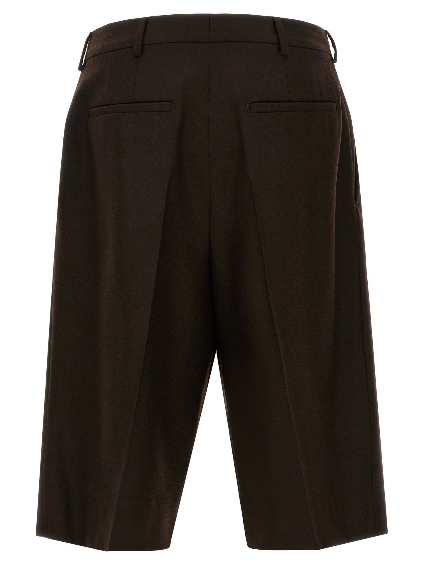 Saint Laurent Men Flannel Bermuda Shorts SAINT LAURENT