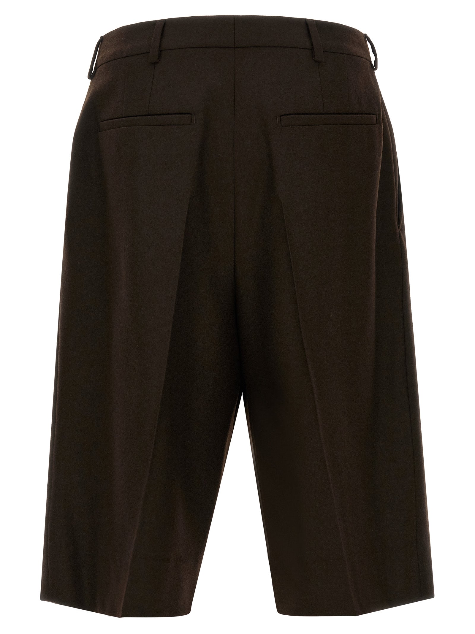 Saint Laurent Men Flannel Bermuda Shorts SAINT LAURENT