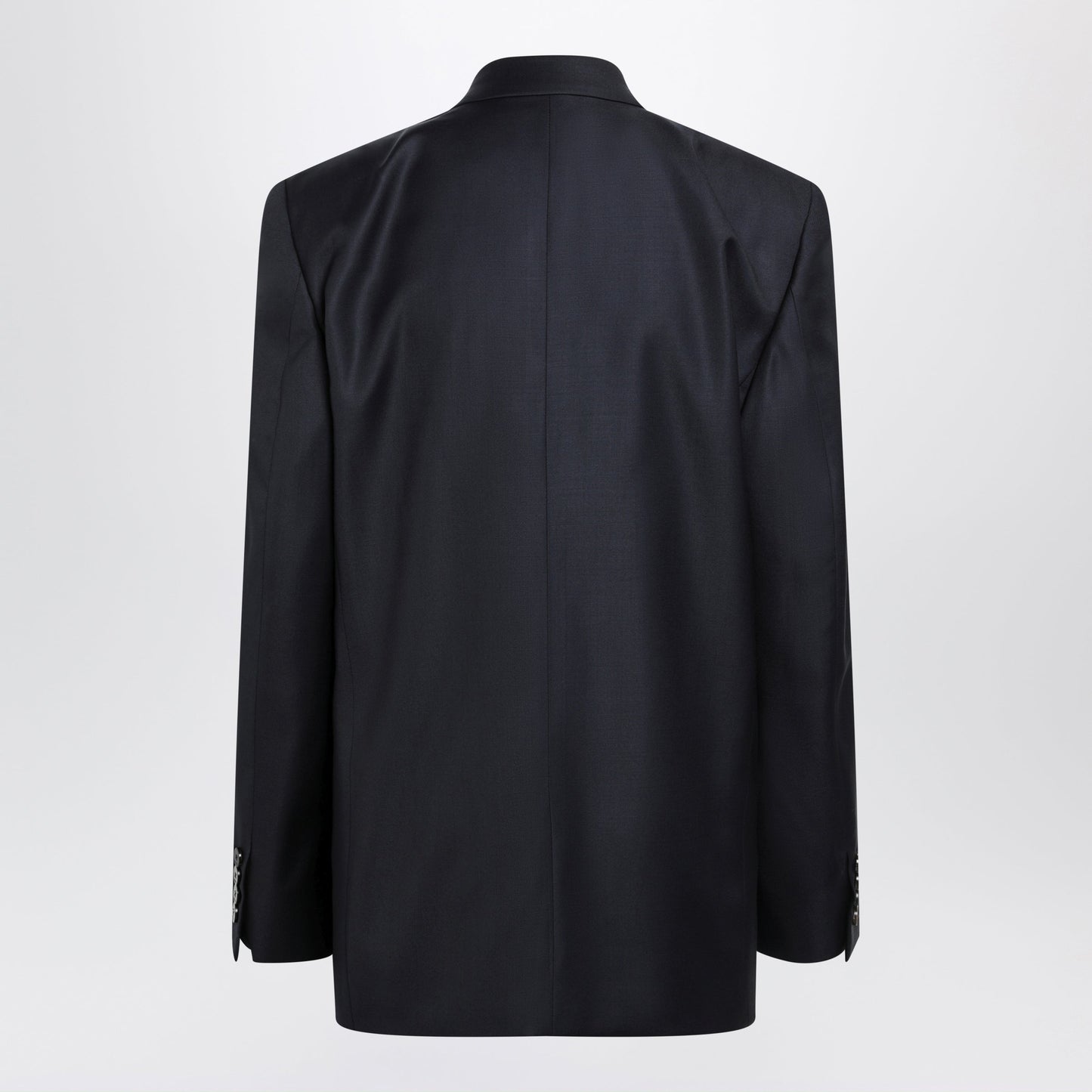 Gucci Double-Breasted Blue Japan Wool Jacket Women GUCCI