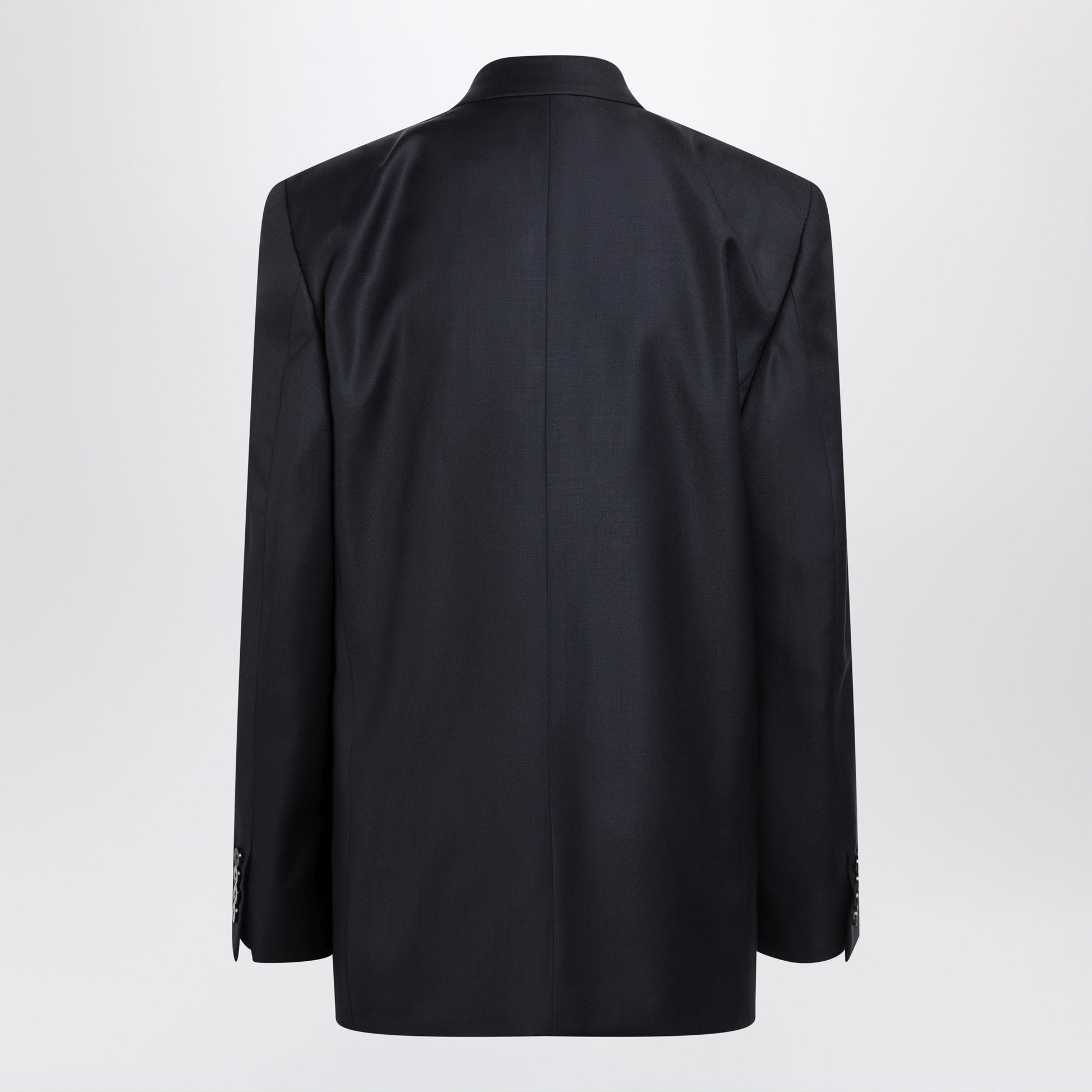 Gucci Double-Breasted Blue Japan Wool Jacket Women GUCCI