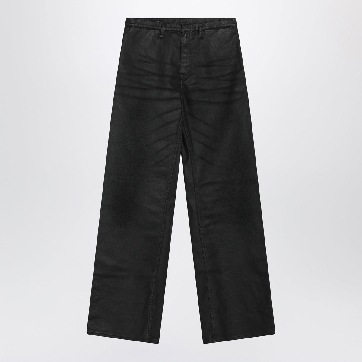 Gucci Black Cotton Twill Denim Trousers Men GUCCI