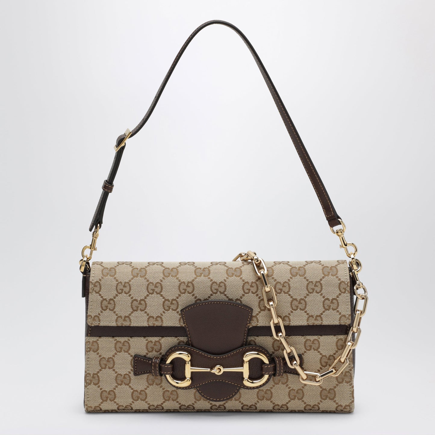 Gucci Horsebit Ristretto Medium Shoulder Bag Women GUCCI