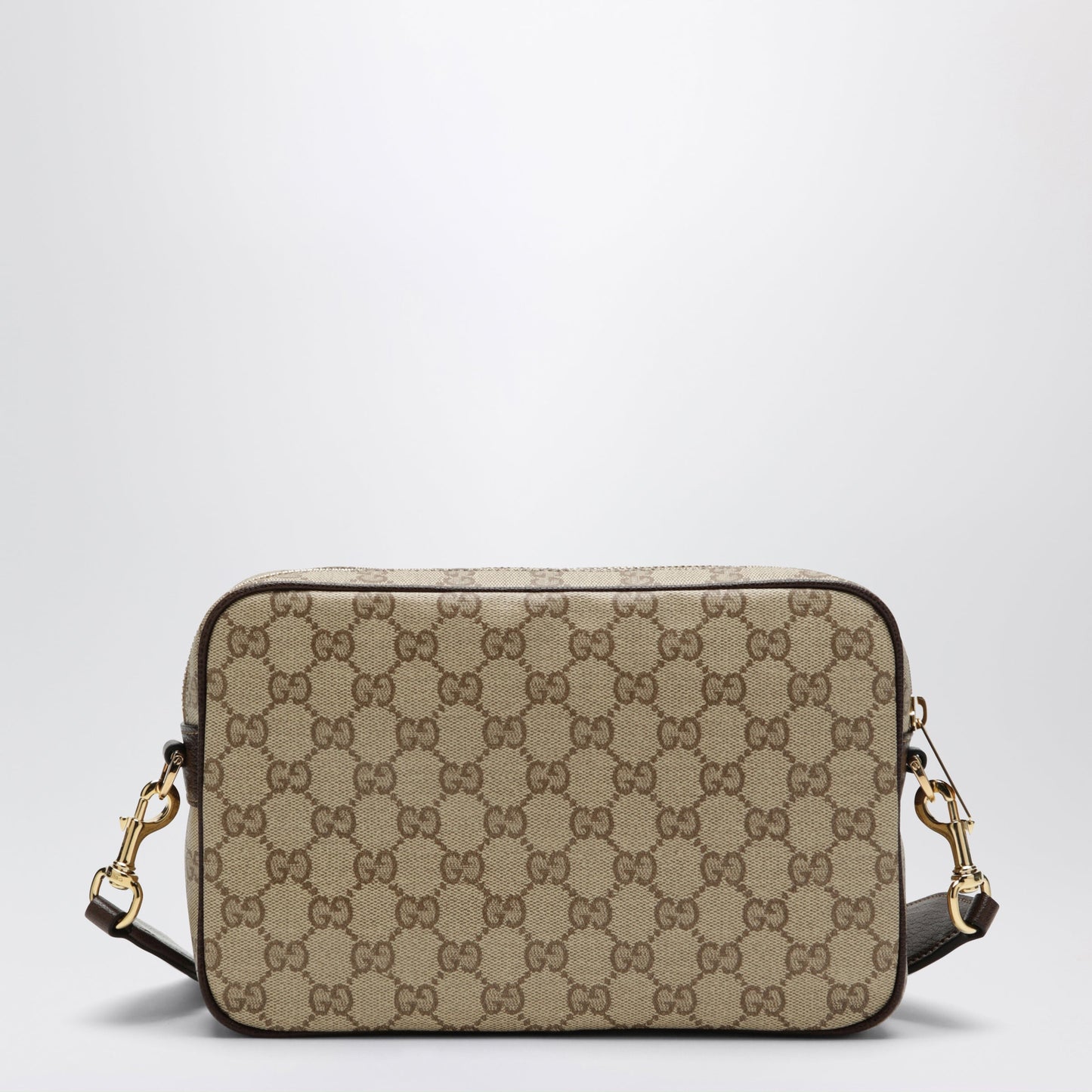 Gucci Small Shoulder Bag In Coated Gg Fabric Men GUCCI