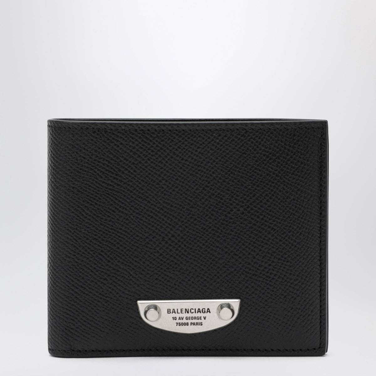 Balenciaga Le City Uptown Black Leather Wallet Men BALENCIAGA
