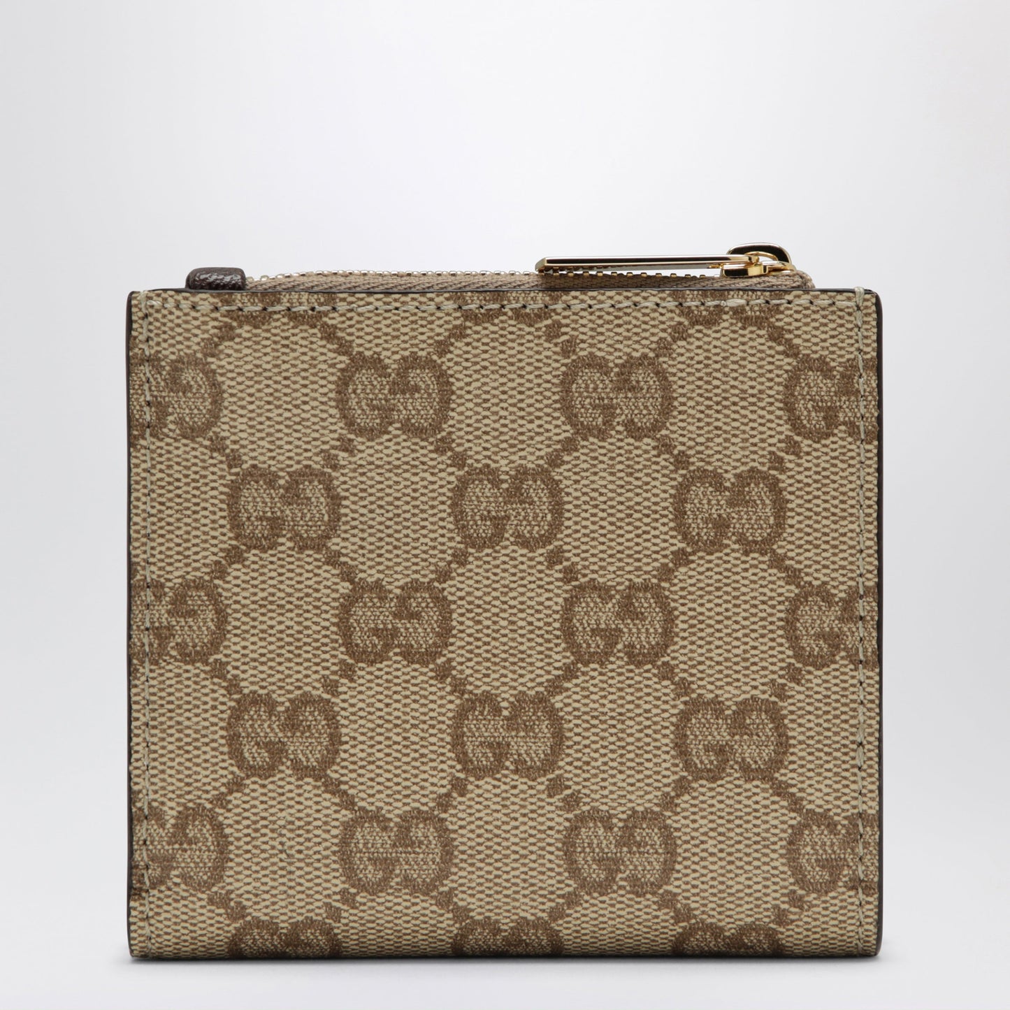 Gucci Beige Sand Wallet With Multicoloured Compartments Women GUCCI