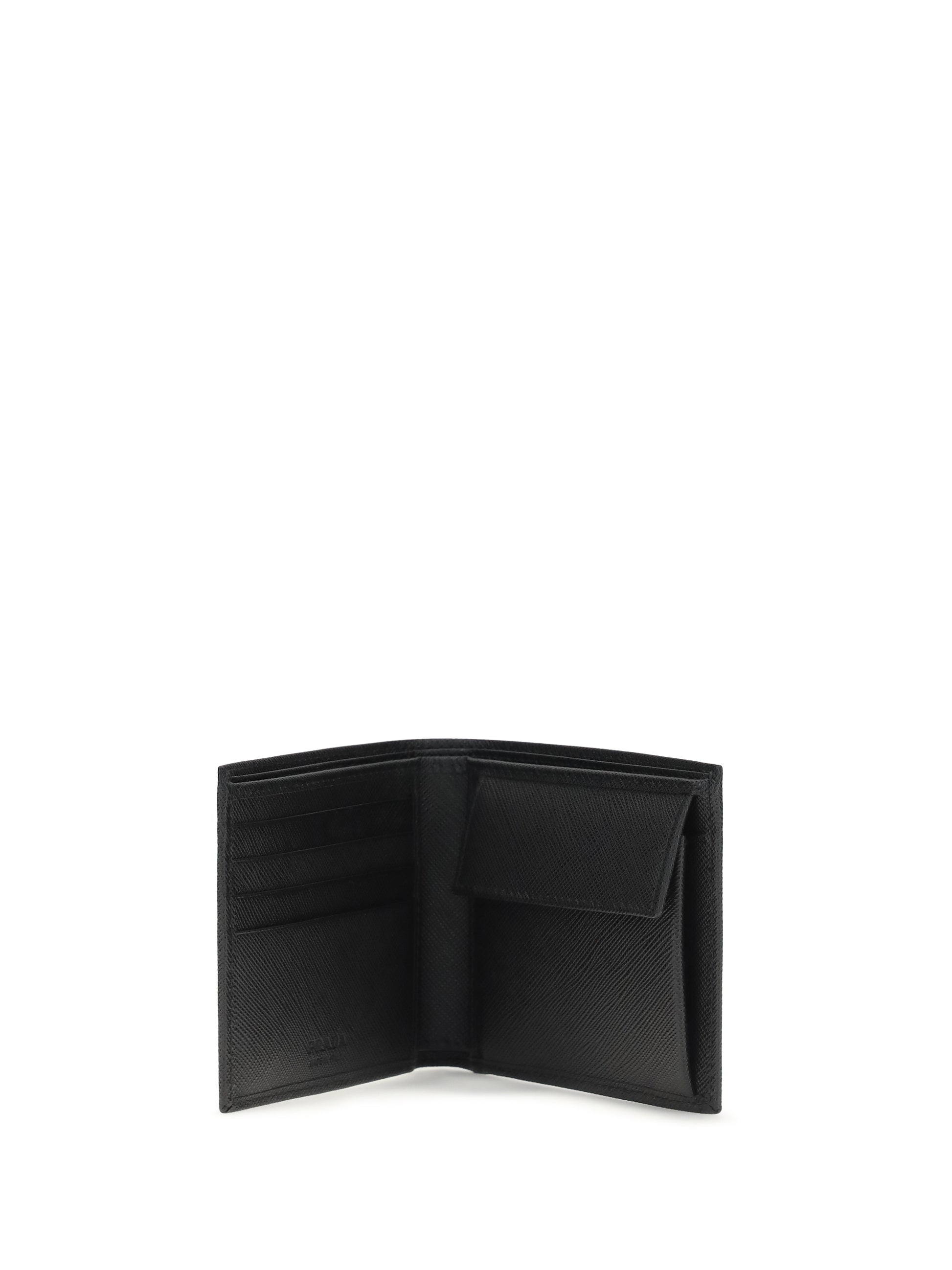 Prada Men Bifold Wallet In Saffiano Leather PRADA