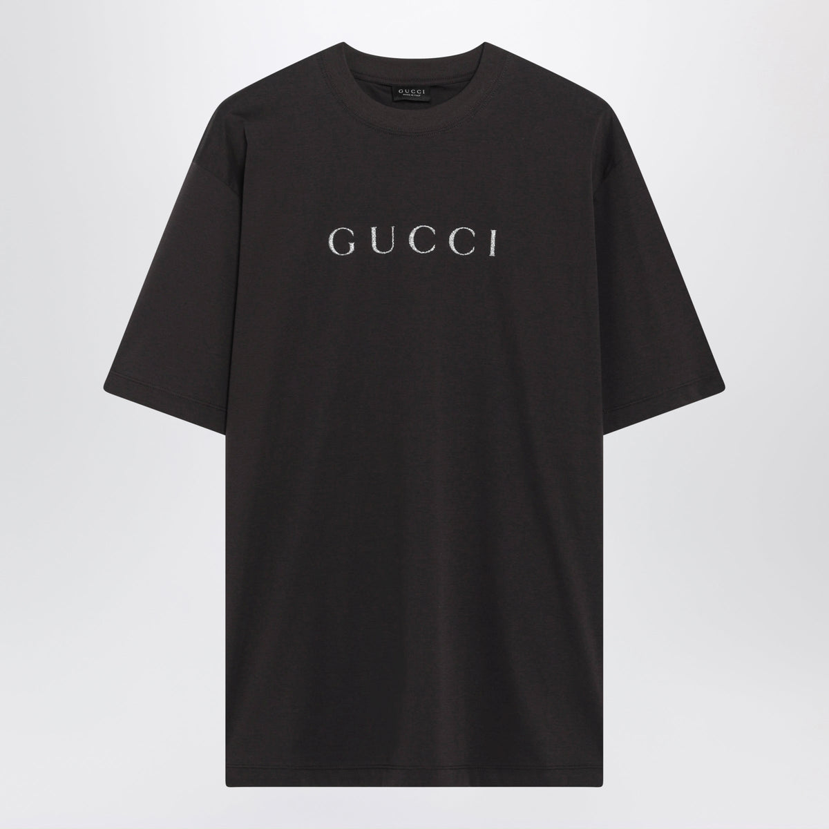 Gucci Brown Oversized Cotton T-Shirt Women GUCCI