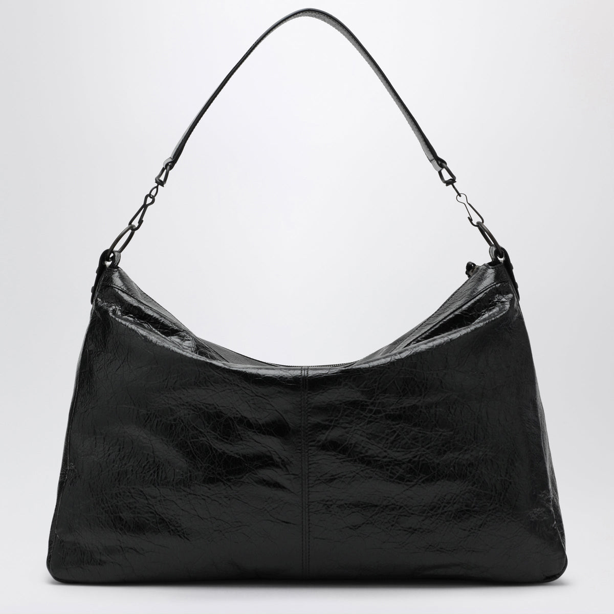 Balenciaga Black Le City Moto Large Bag In Leather Men BALENCIAGA