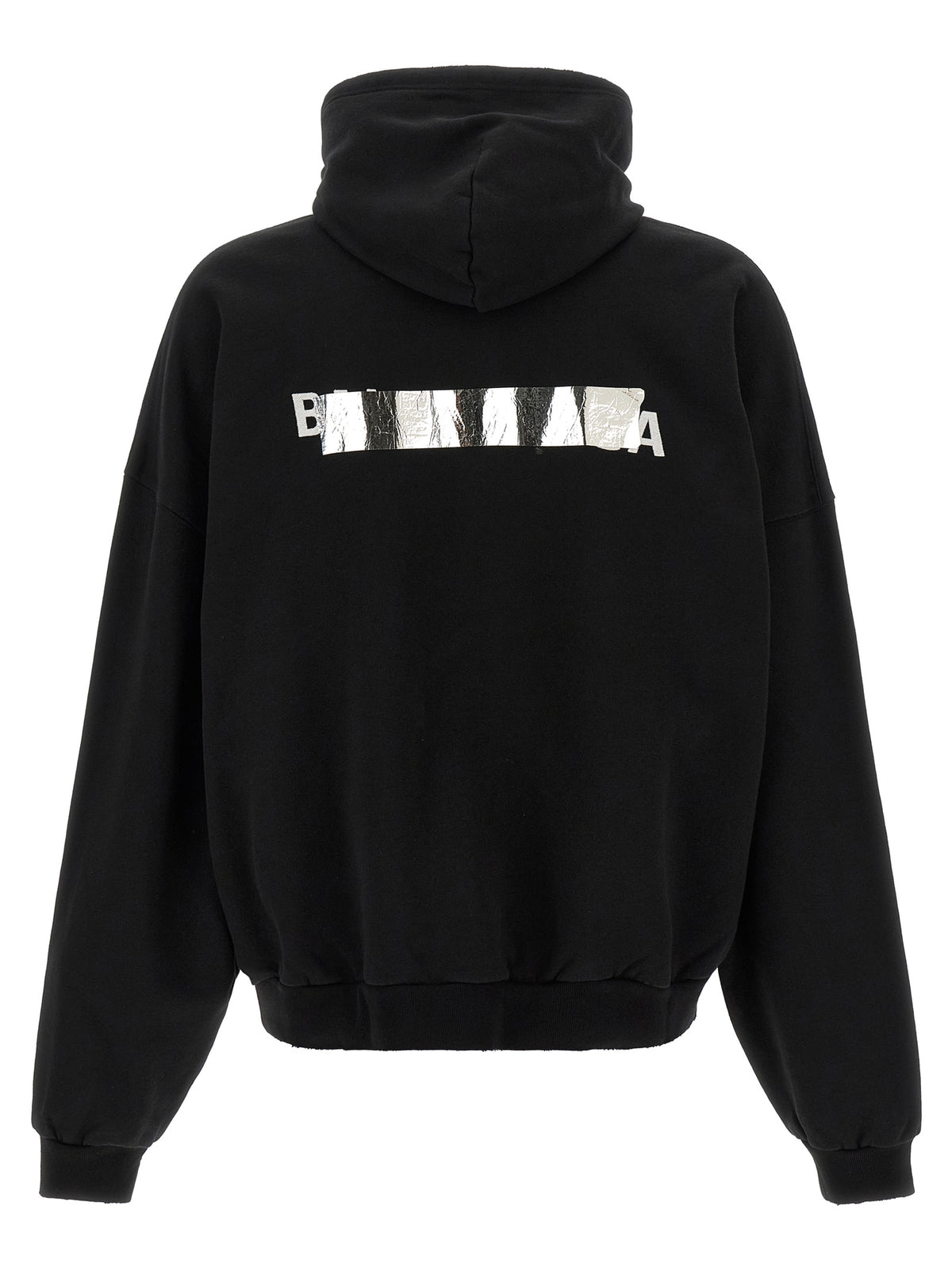 Balenciaga Men 'Silver Tape' Hoodie BALENCIAGA