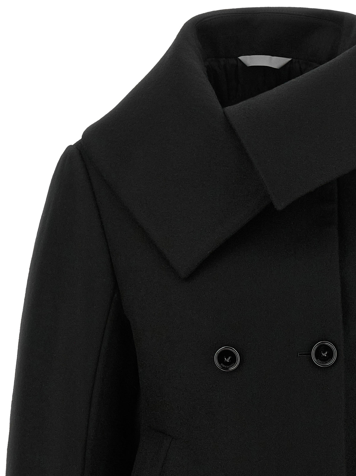 Balenciaga Women Asymmetrical Neck Caban BALENCIAGA