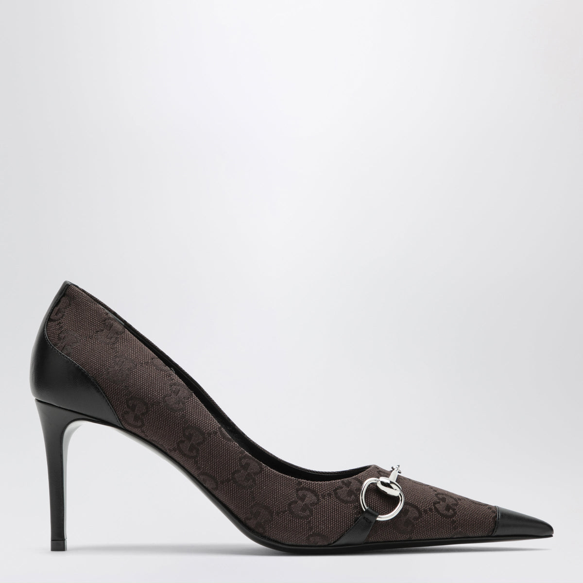 Gucci Women's Brown Pumps In Gg Canvas Women GUCCI