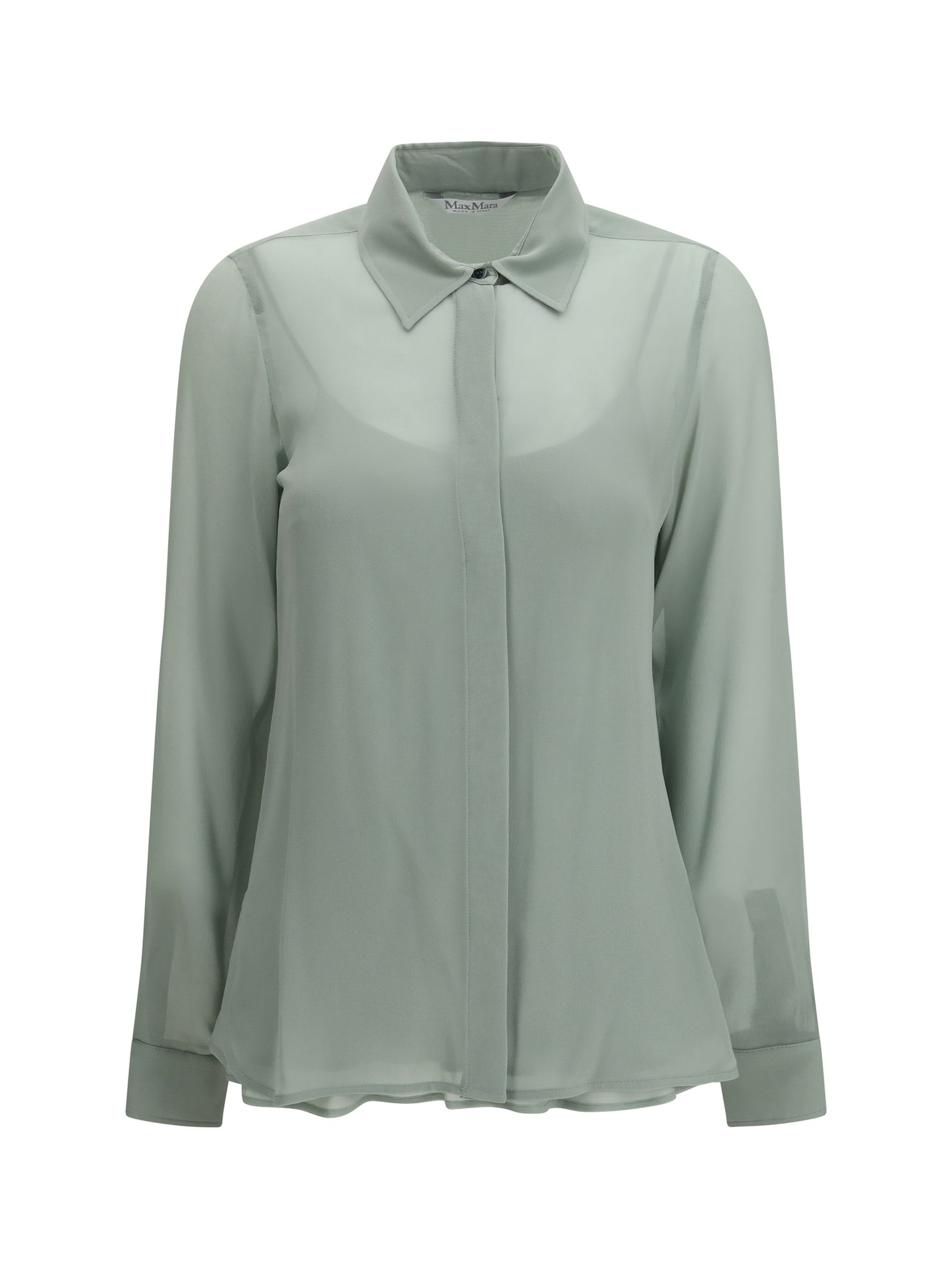 Max Mara Women Long-Sleeve Silk Shirt MAX MARA