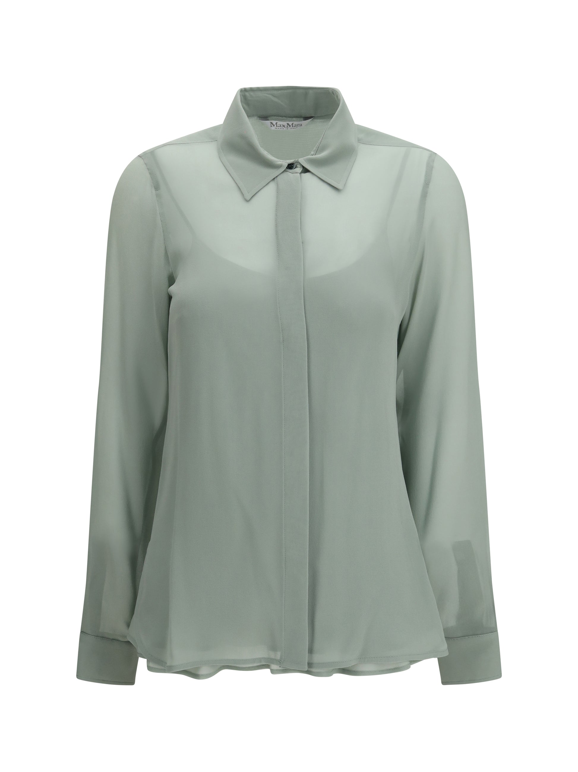 Max Mara Women Long-Sleeve Silk Shirt MAX MARA