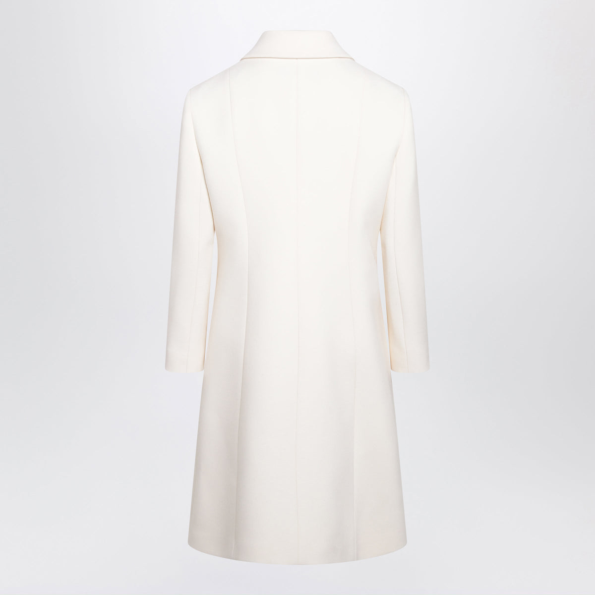 Gucci White Coat In Wool Natte Women GUCCI