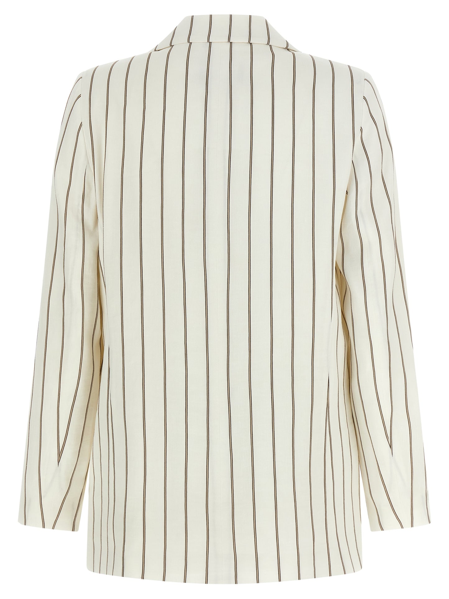 Peserico Women Pinstripe Twill Blazer PESERICO