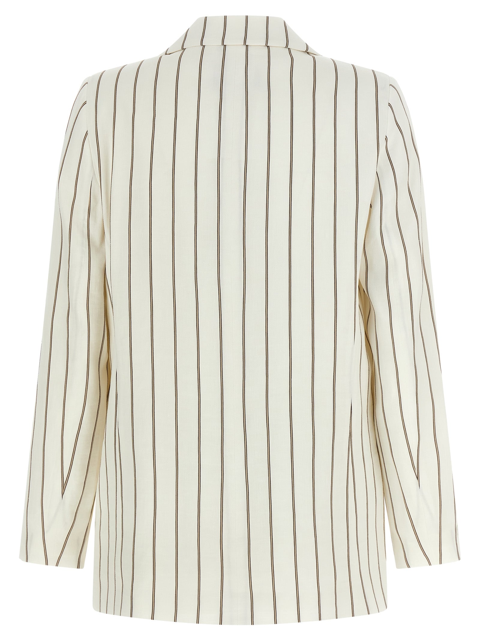 Peserico Women Pinstripe Twill Blazer PESERICO