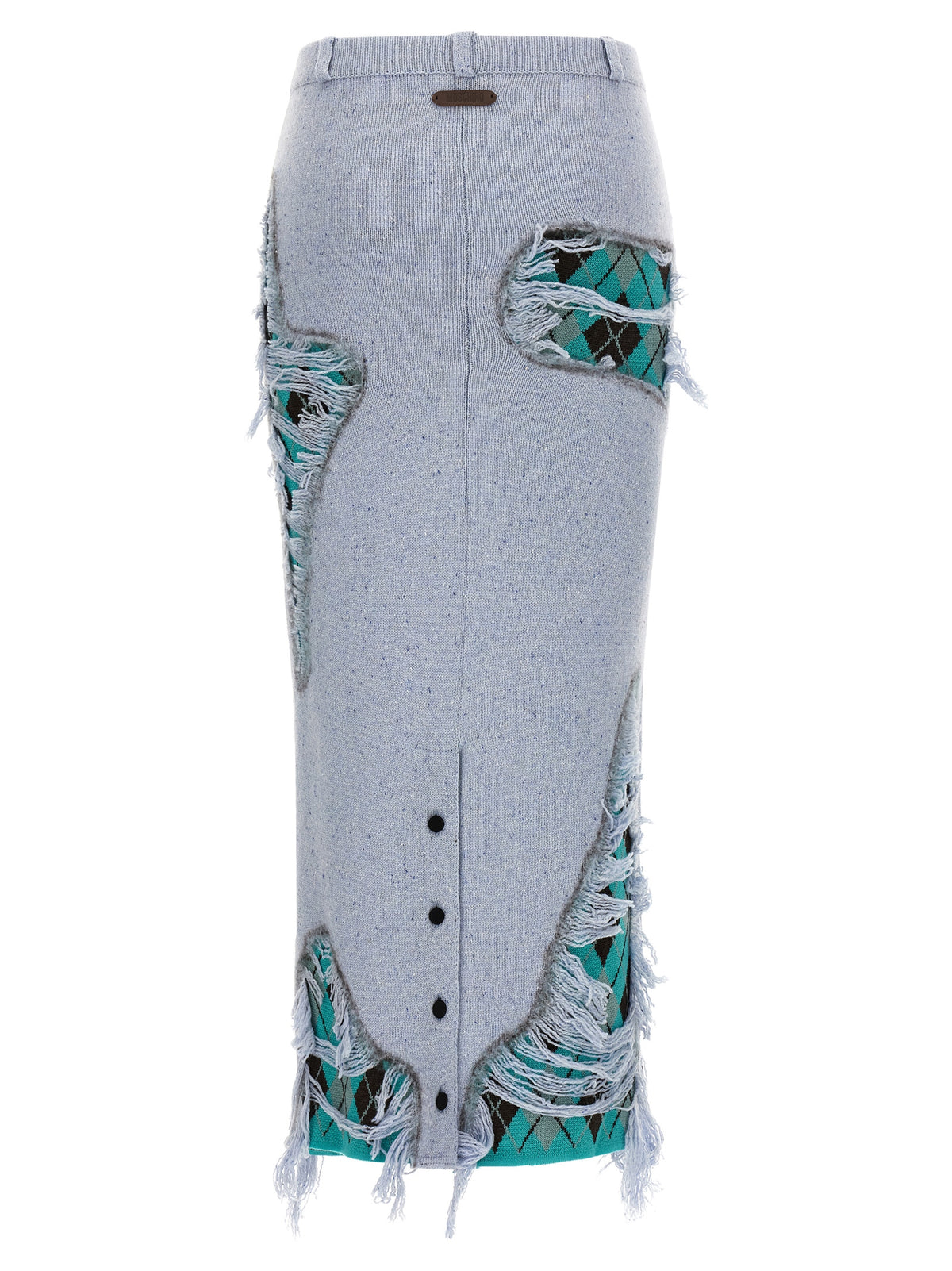 Moschino Women 'Deconstructed Argyle' Skirt MOSCHINO