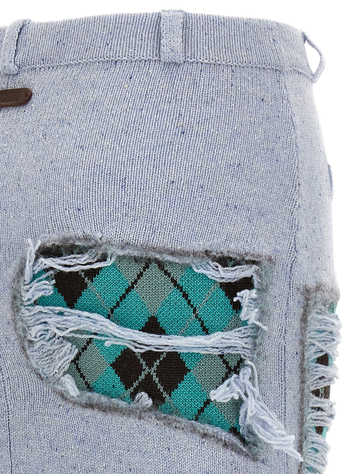 Moschino Women 'Deconstructed Argyle' Skirt MOSCHINO