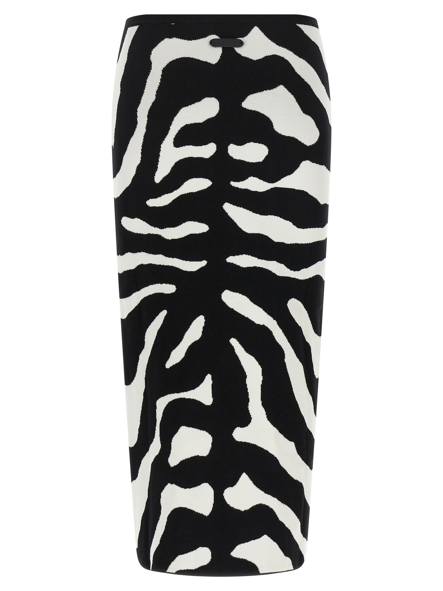 Moschino Women Zebra Intarsia Skirt MOSCHINO