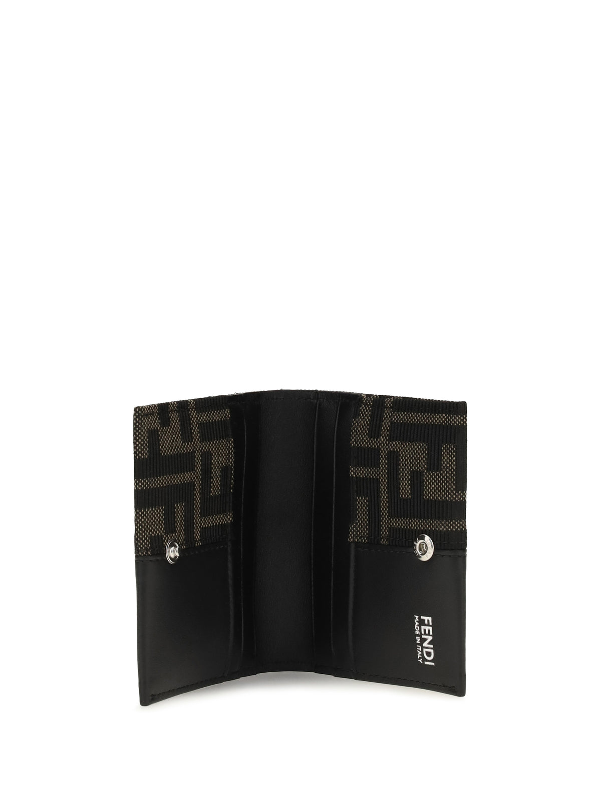 Fendi Men Ff Jacquard Card Holder FENDI
