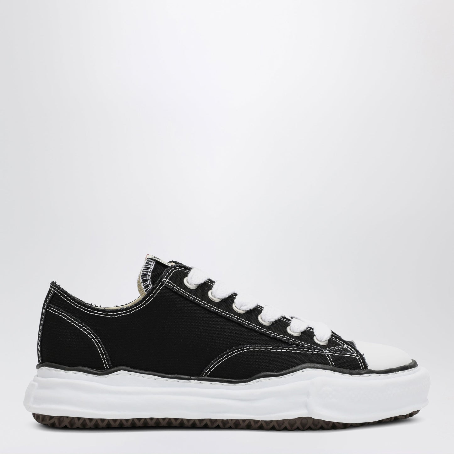 Maison Mihara Yasuhiro Black Peterson Low Sneakers In Canvas Men MAISON MIHARA YASUHIRO