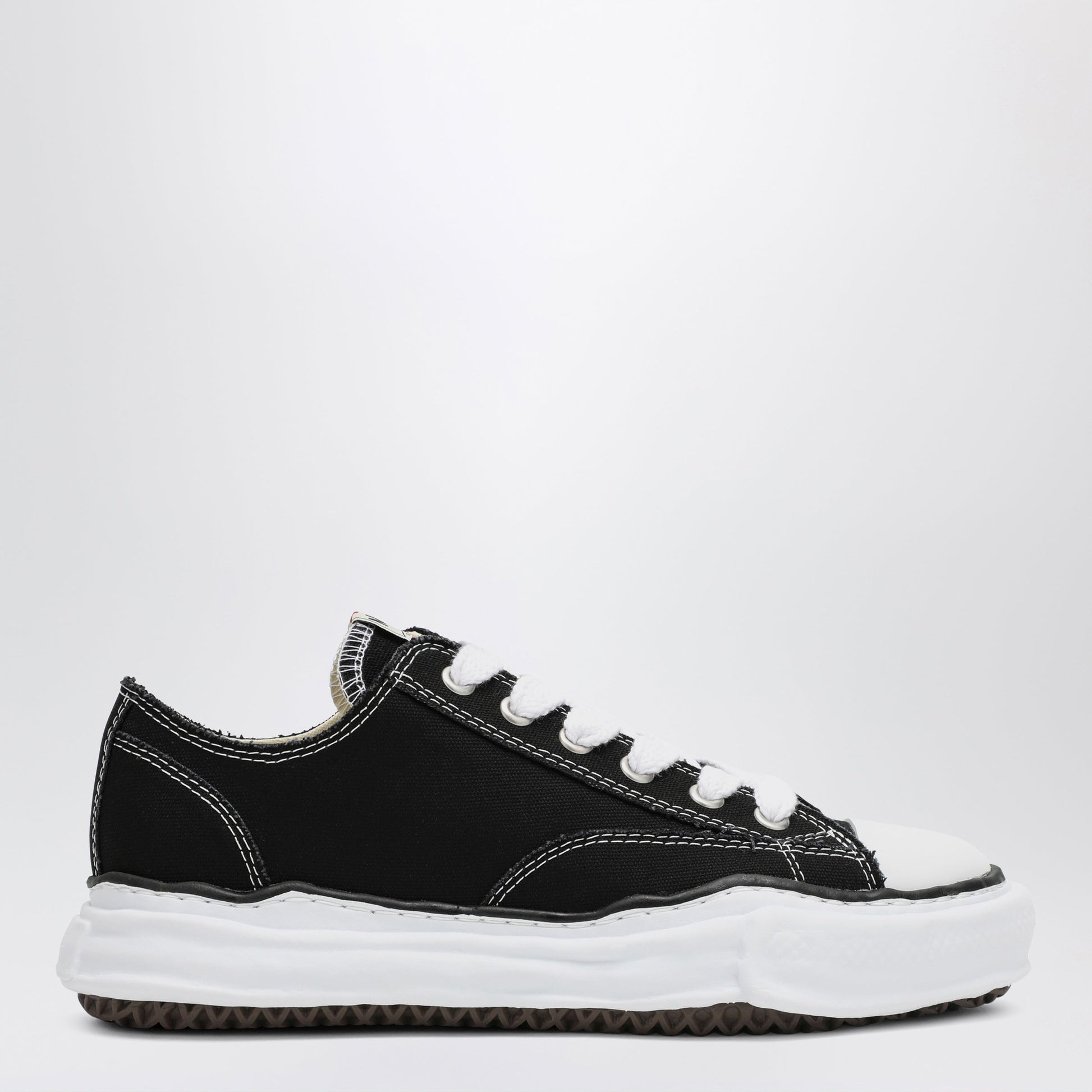 Maison Mihara Yasuhiro Black Peterson Low Sneakers In Canvas Men MAISON MIHARA YASUHIRO