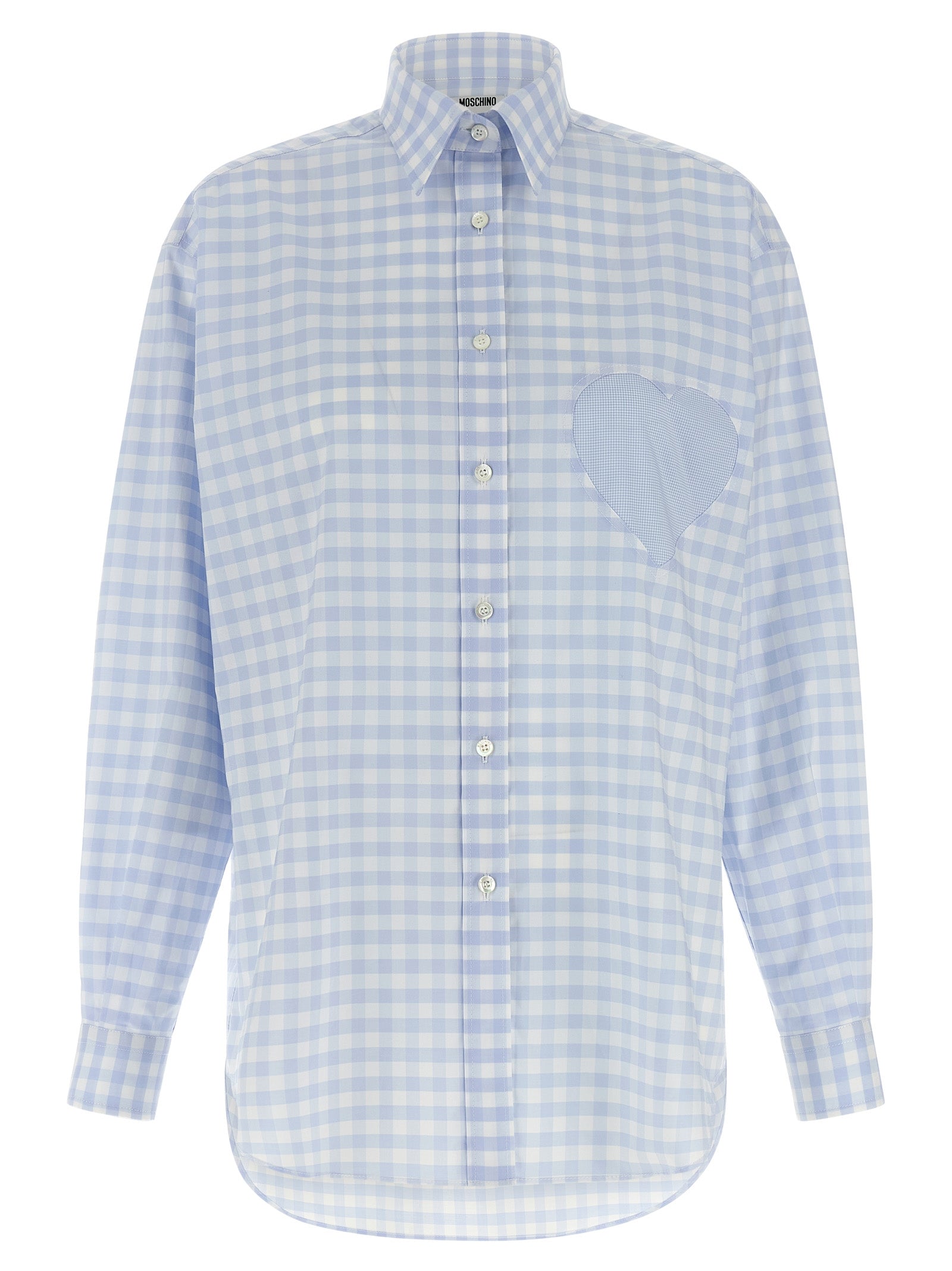 Moschino Women 'Heart' Vichy Shirt MOSCHINO