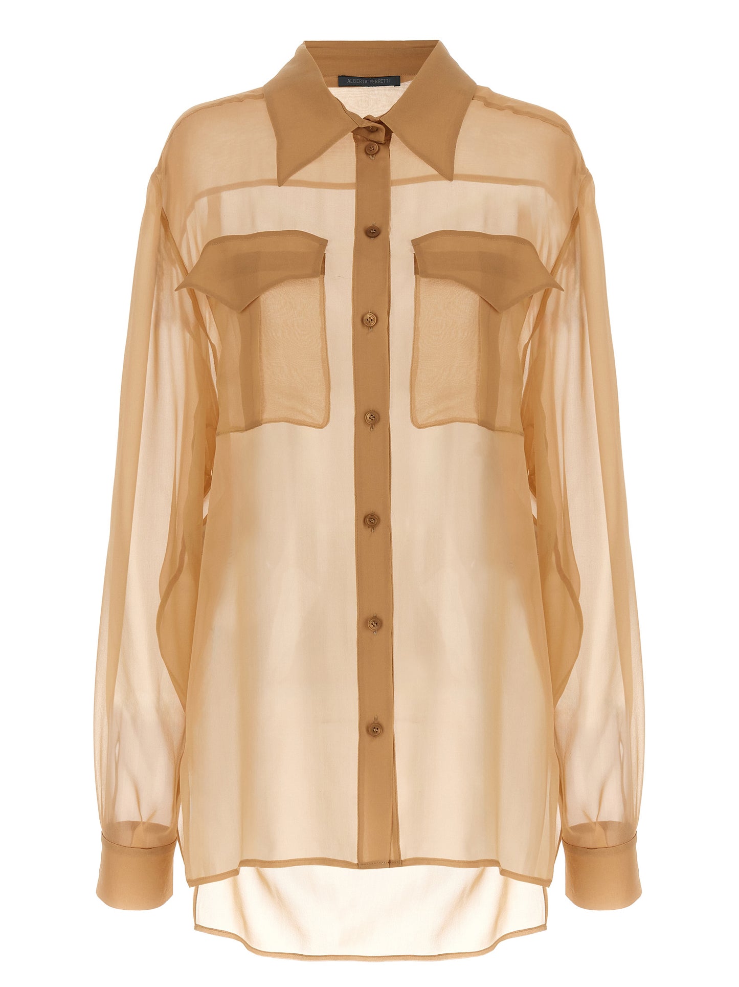 Alberta Ferretti Women Chiffon Shirt ALBERTA FERRETTI