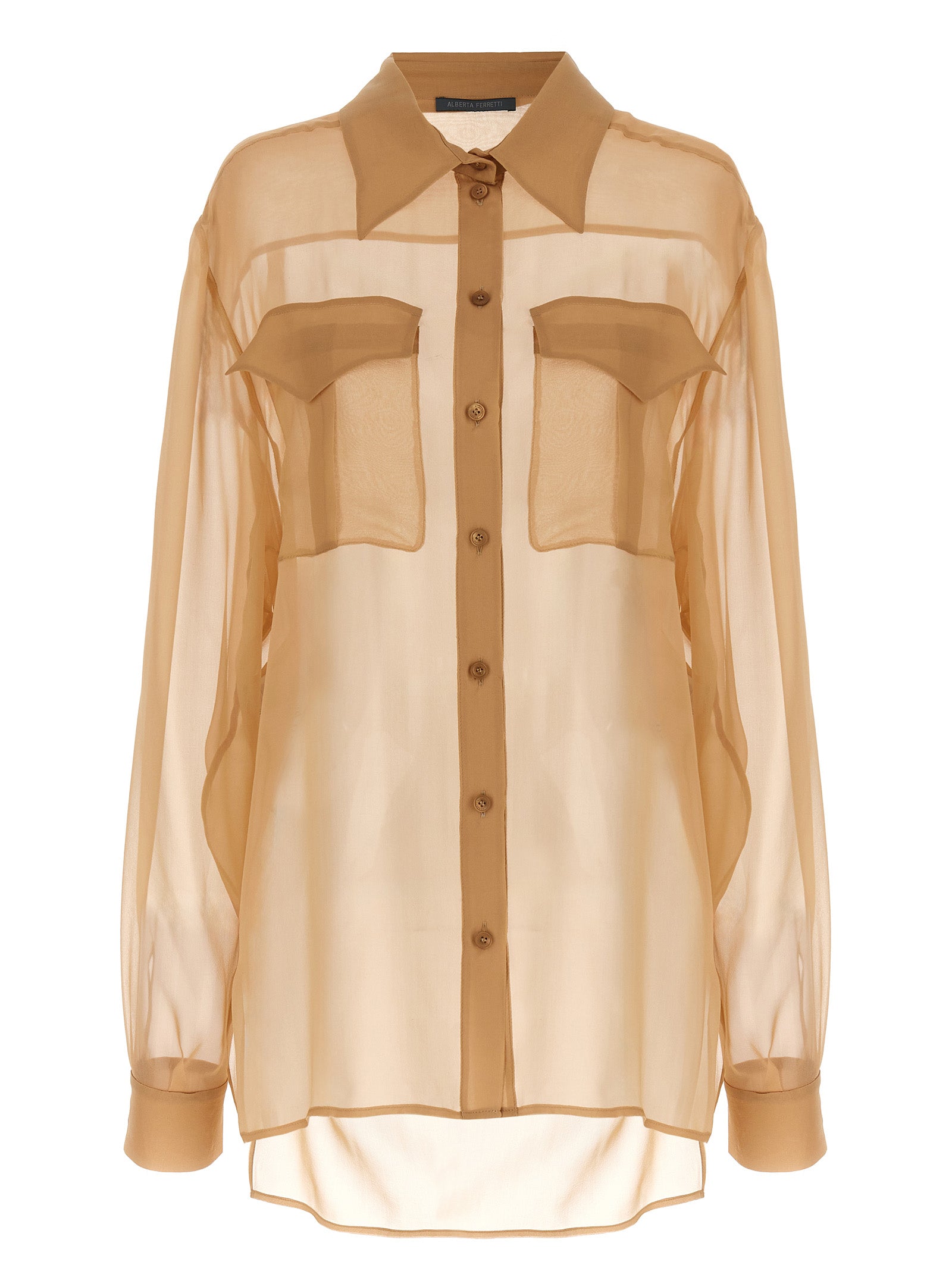 Alberta Ferretti Women Chiffon Shirt ALBERTA FERRETTI