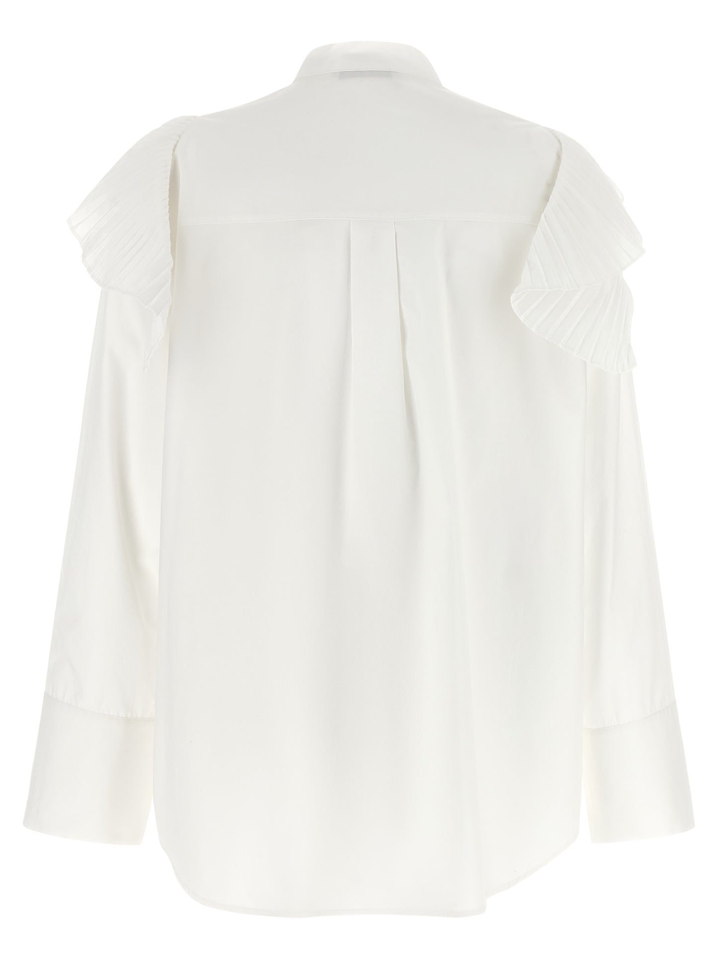 Alberta Ferretti Women Pleated Ruffle Shirt ALBERTA FERRETTI