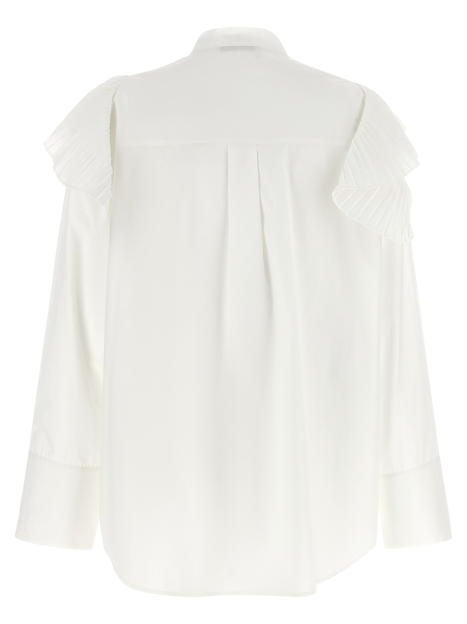 Alberta Ferretti Women Pleated Ruffle Shirt ALBERTA FERRETTI