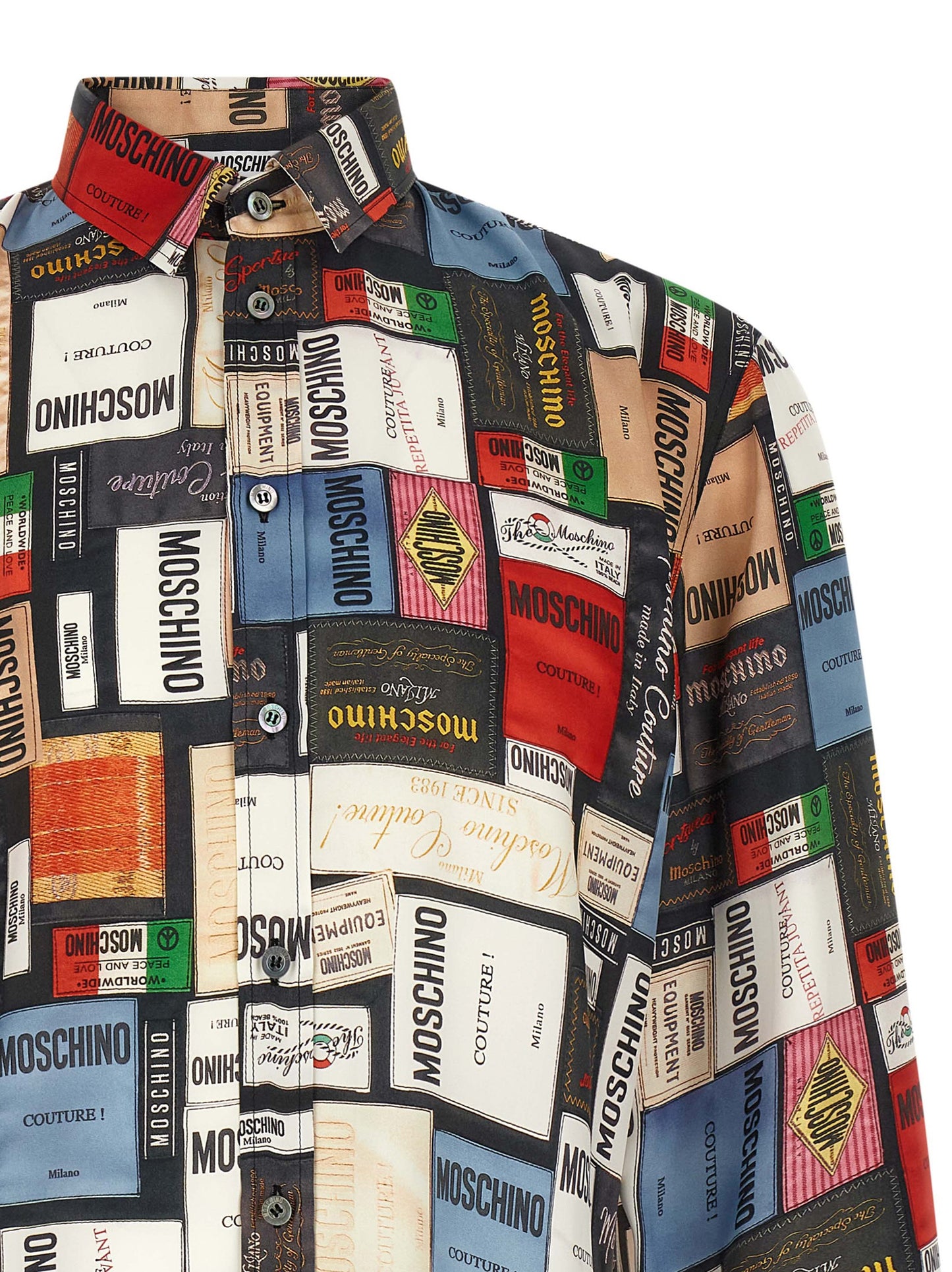 Moschino Men 'Labels' Shirt MOSCHINO