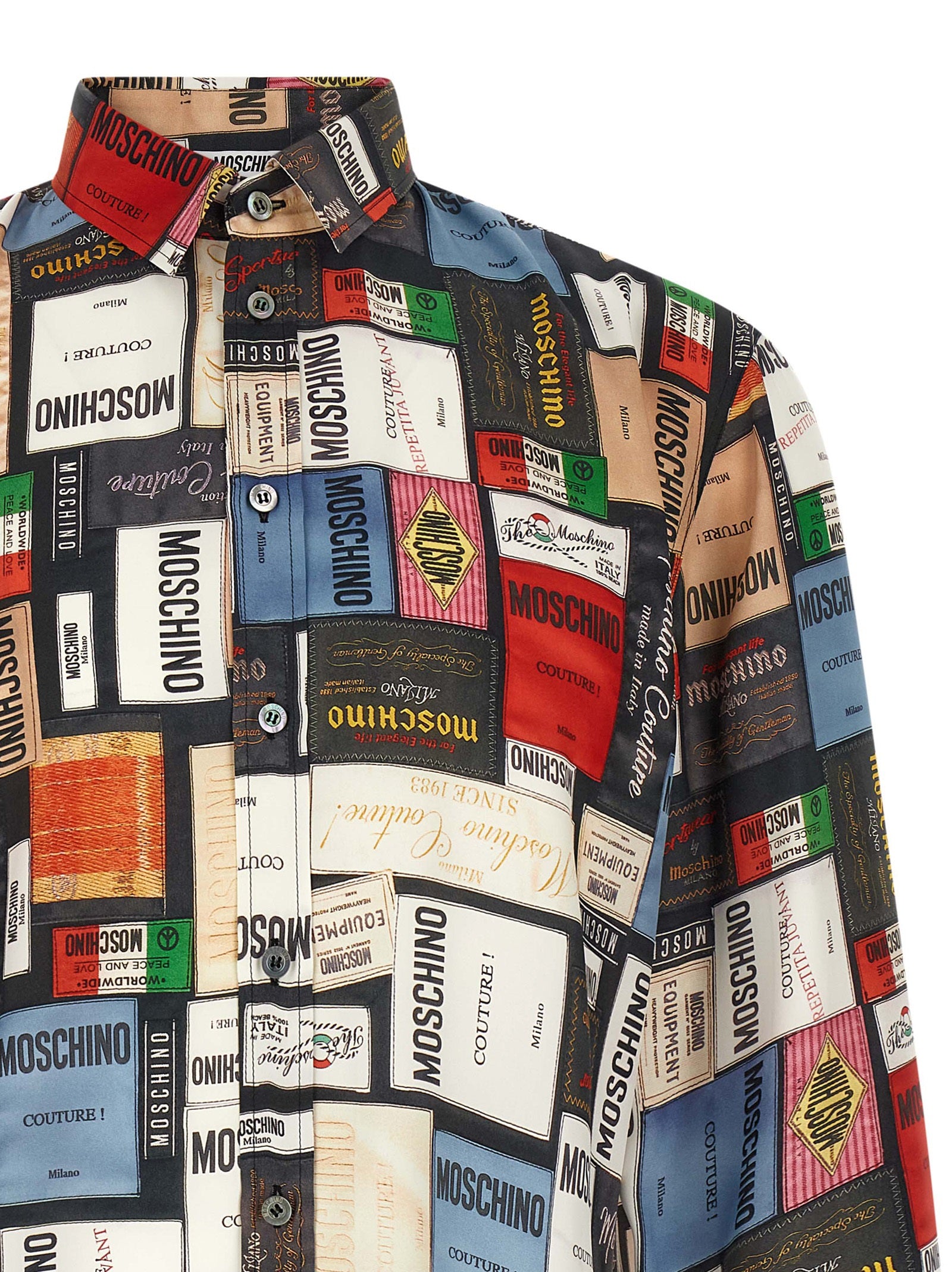 Moschino Men 'Labels' Shirt MOSCHINO