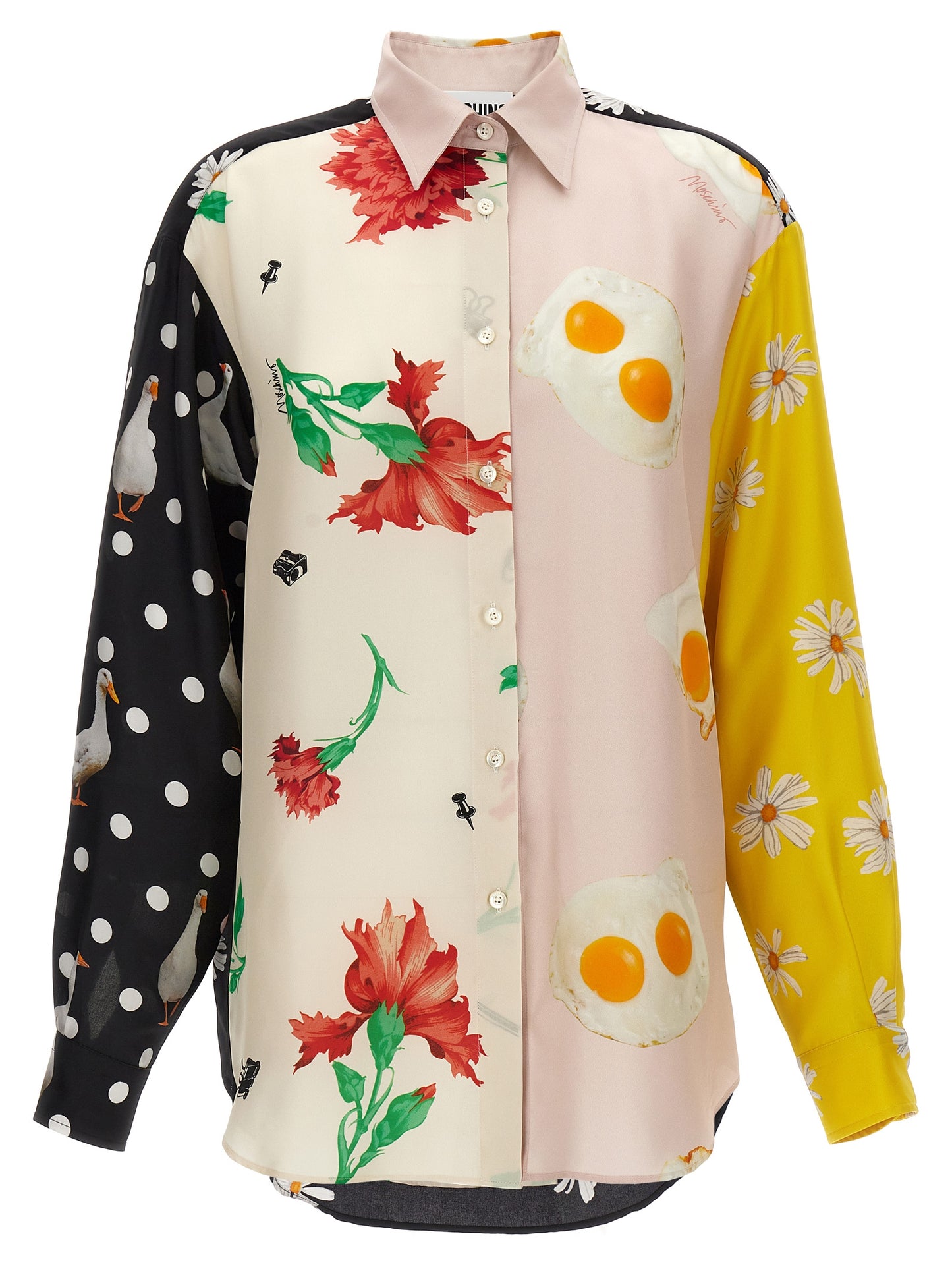 Moschino Women Patchwork Print Shirt MOSCHINO