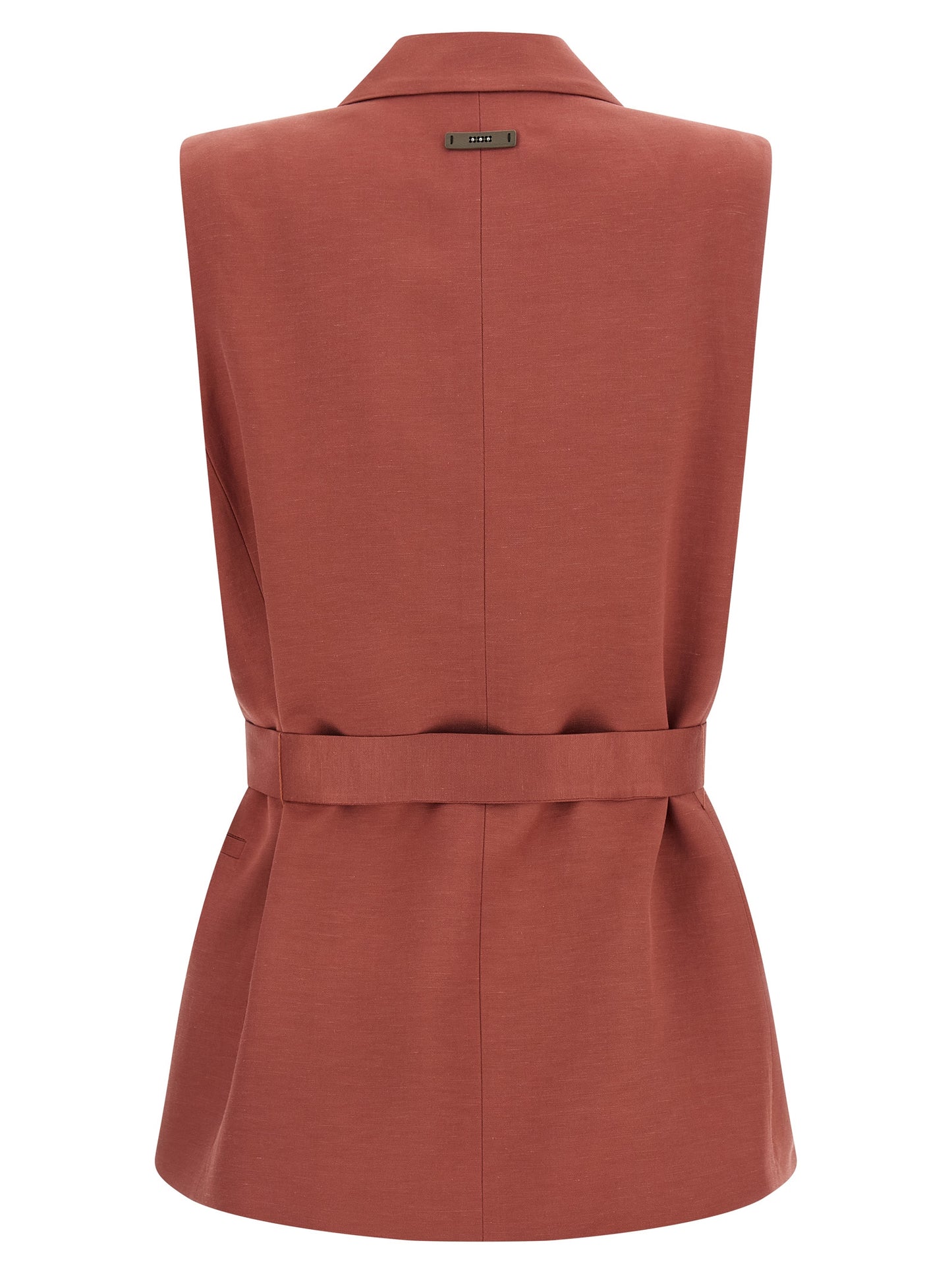Peserico Women Linen Viscose Vest PESERICO