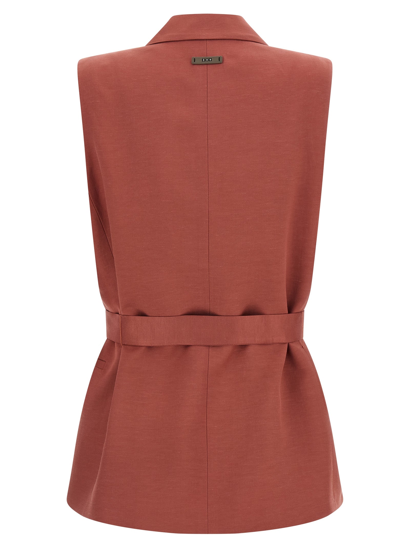 Peserico Women Linen Viscose Vest PESERICO