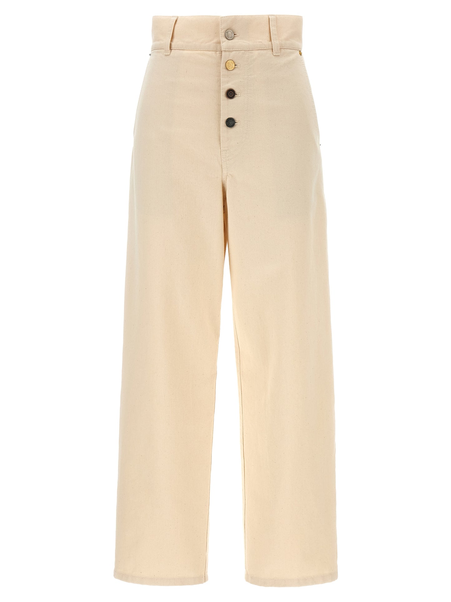 Moschino Women Cotton Trousers MOSCHINO