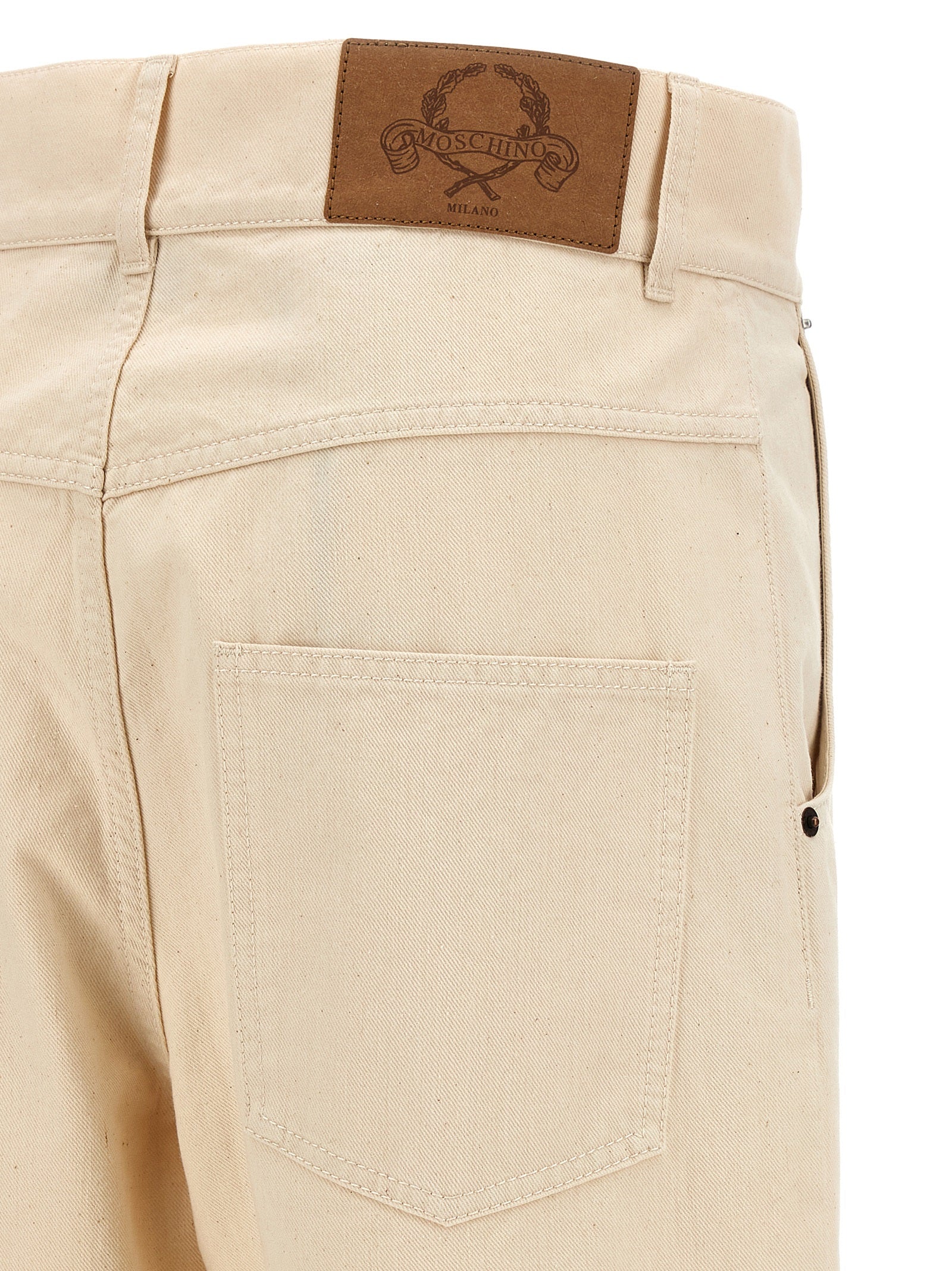 Moschino Women Cotton Trousers MOSCHINO