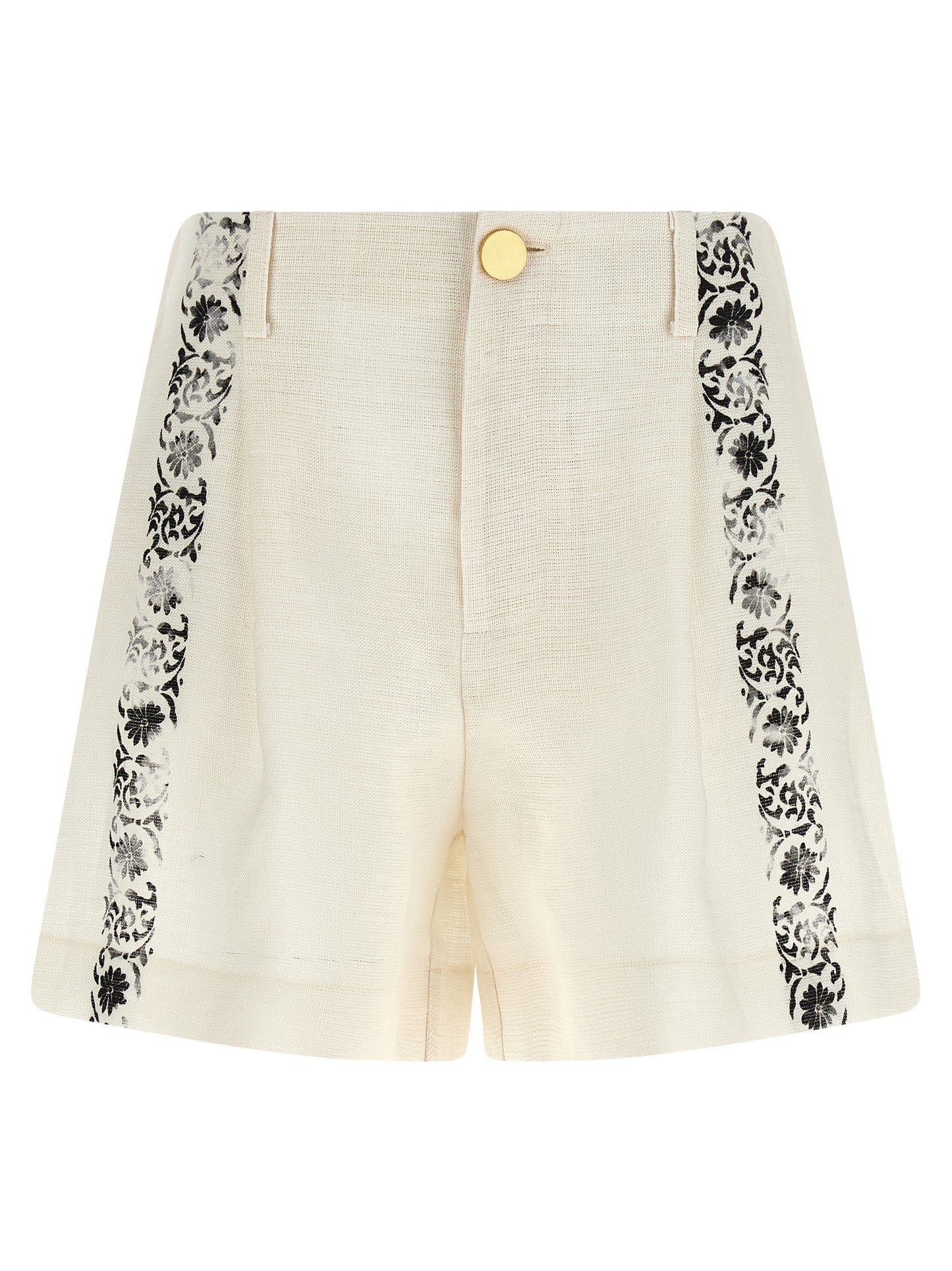 Alberta Ferretti Women 'Fortuny' Linen Shorts ALBERTA FERRETTI