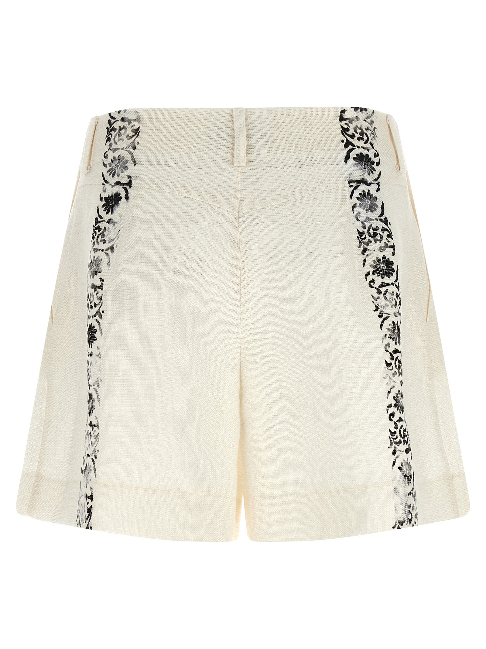 Alberta Ferretti Women 'Fortuny' Linen Shorts ALBERTA FERRETTI
