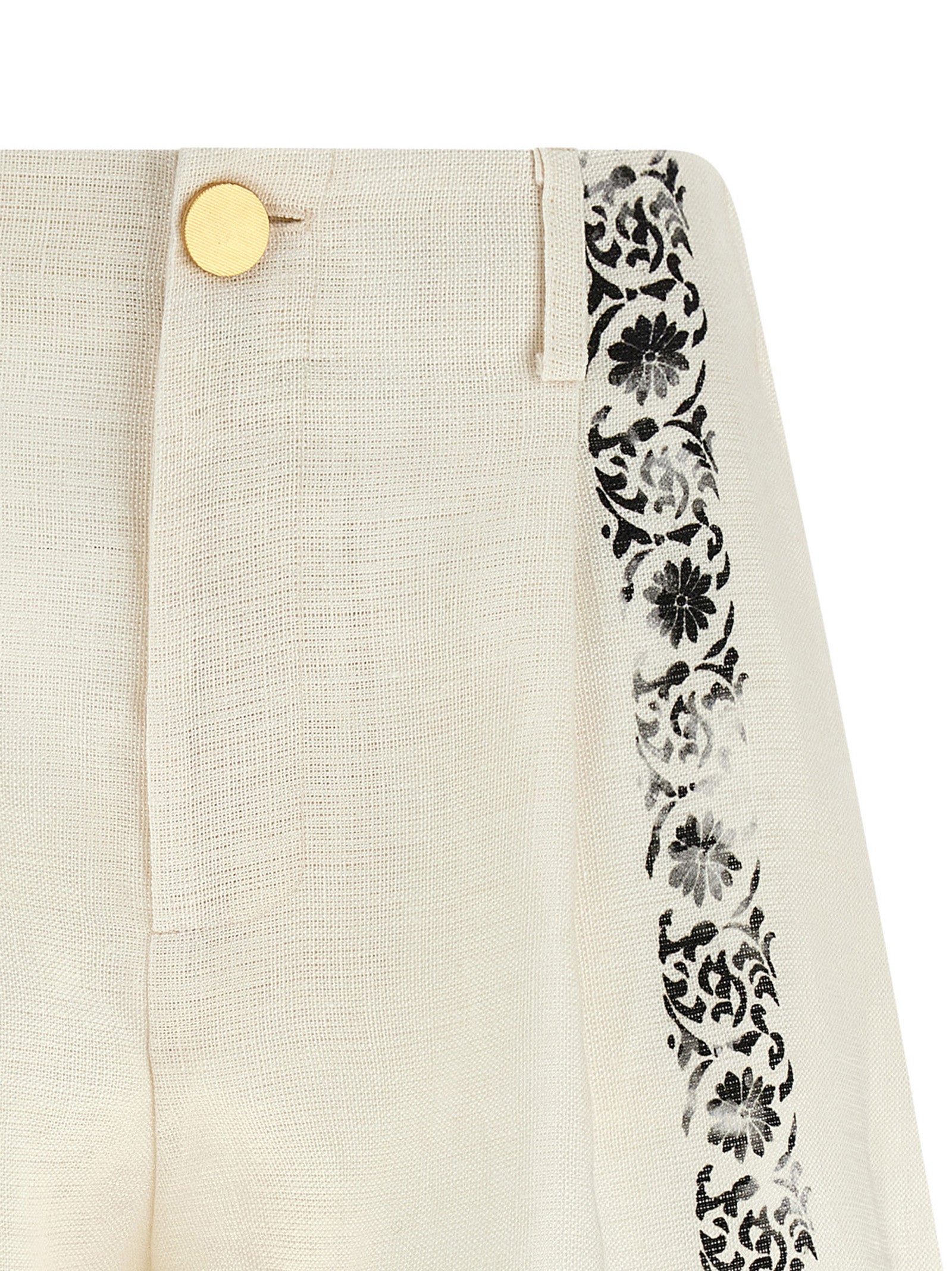 Alberta Ferretti Women 'Fortuny' Linen Shorts ALBERTA FERRETTI