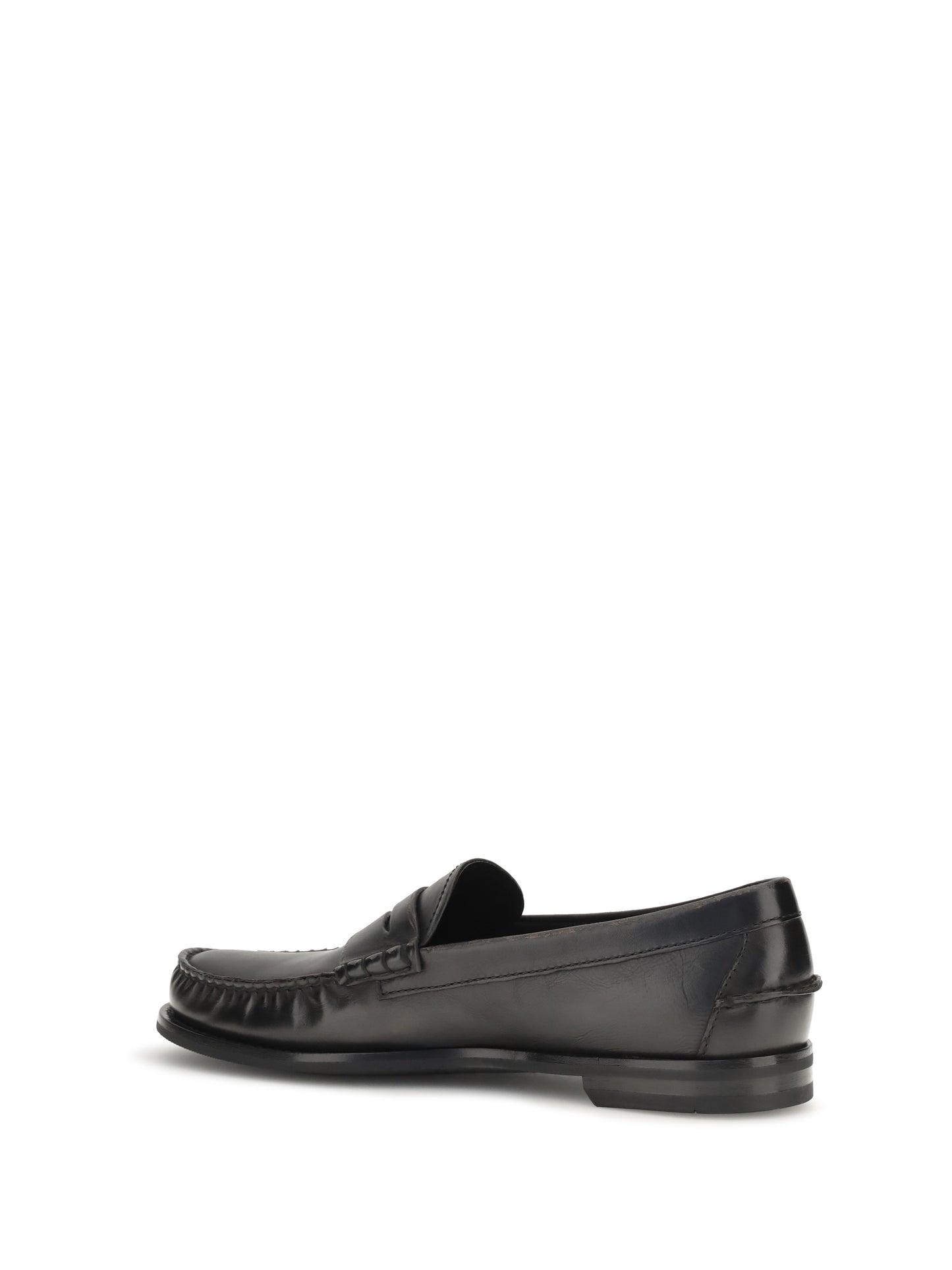 Prada Men Vintage Leather Loafers PRADA